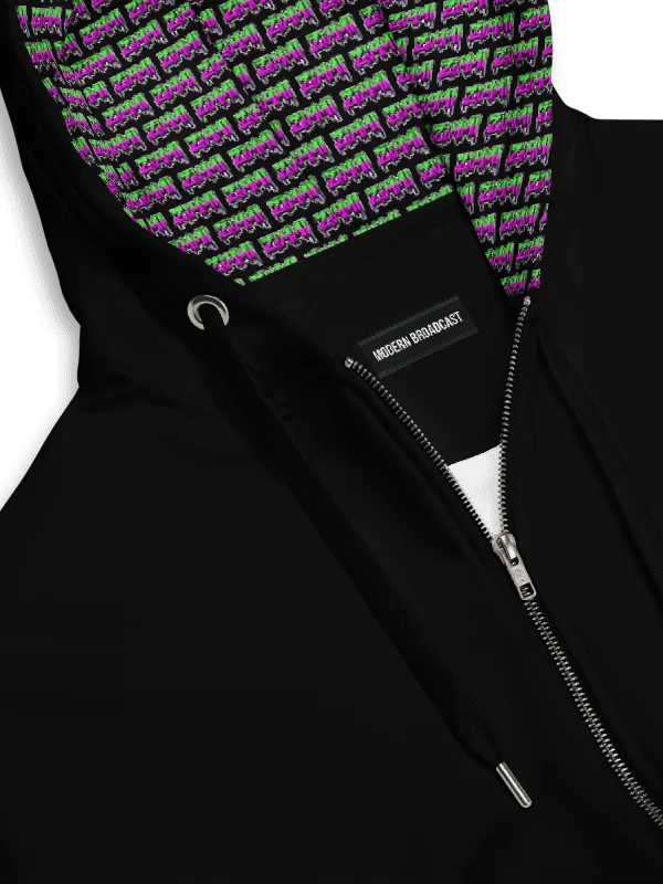 👾 ZIMMI GlitchWave Hoodie – Neon Edition product image (5)