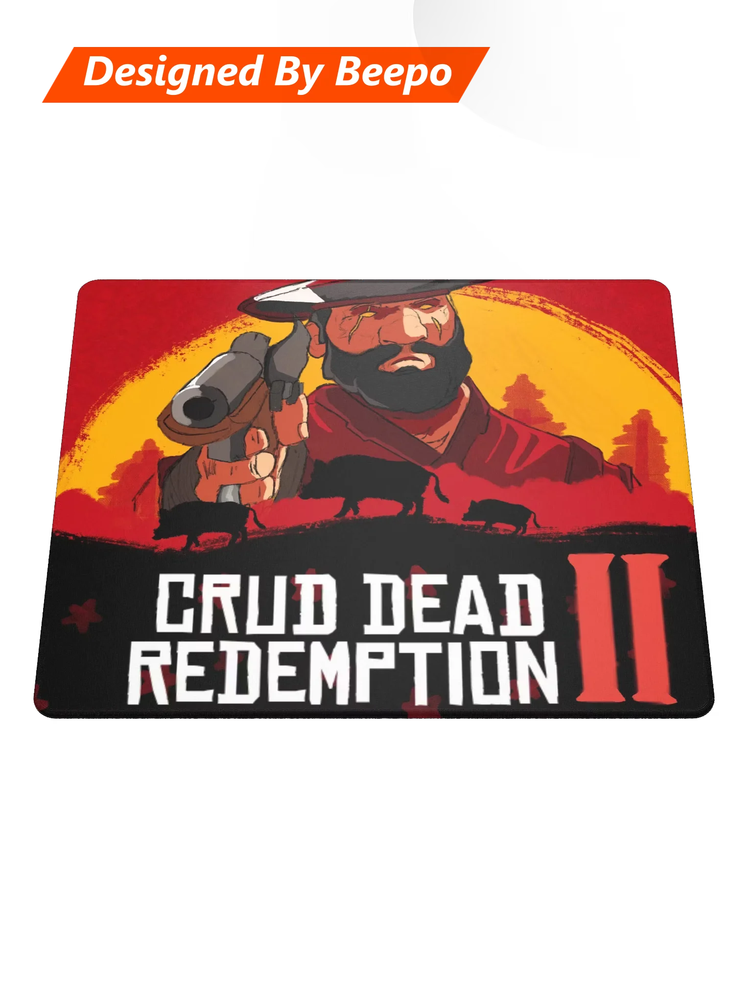 Crud Dead Redemption Mousepad product image (1)
