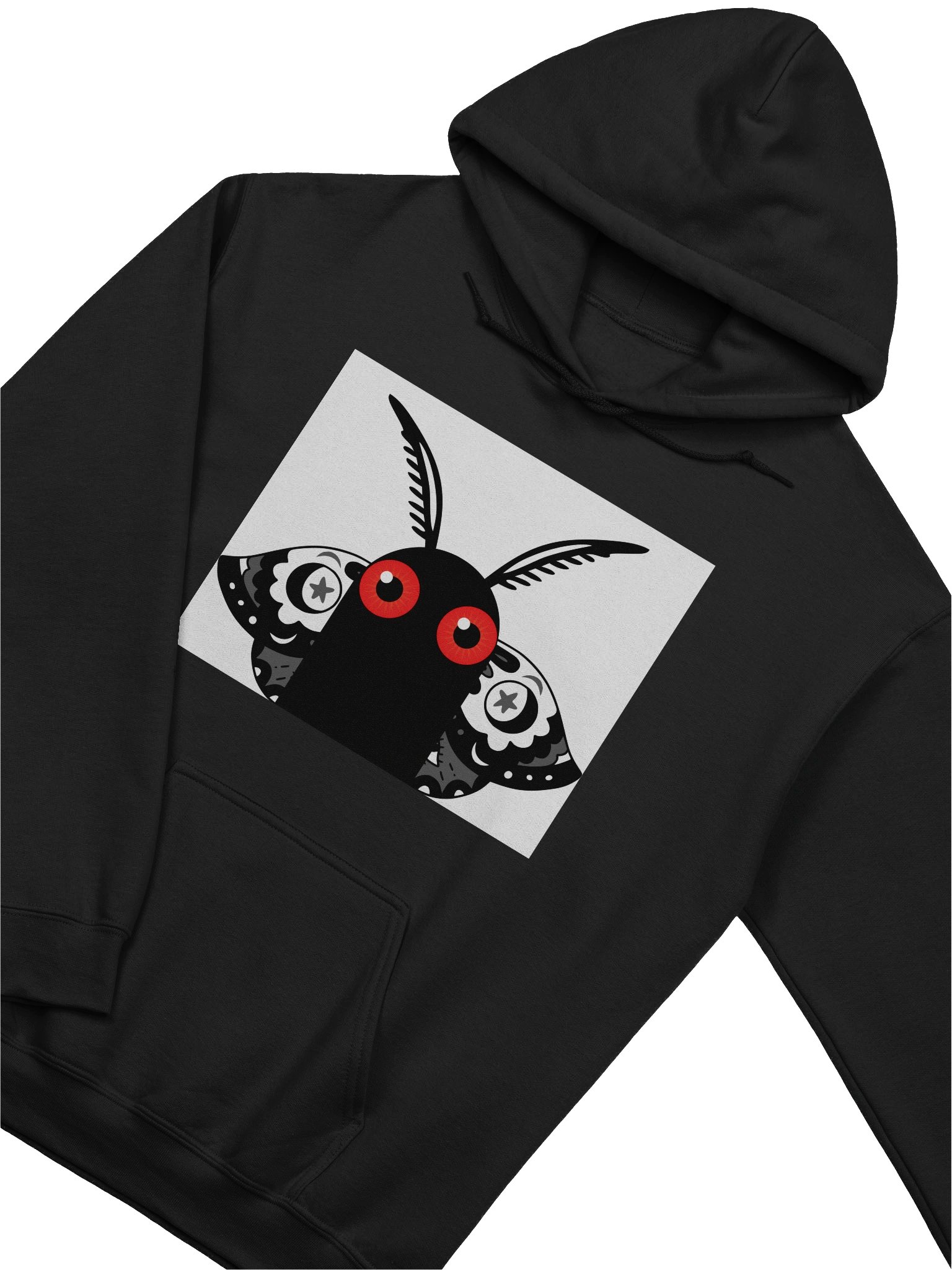 Mothman Hoodie with Background product image (25)