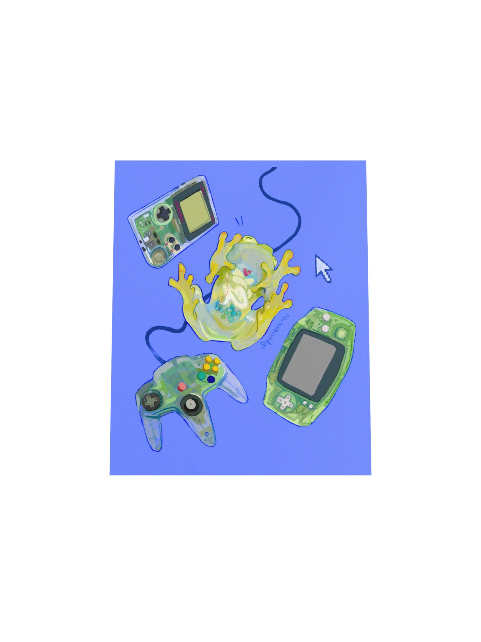Gaming Frog Print product image (4)