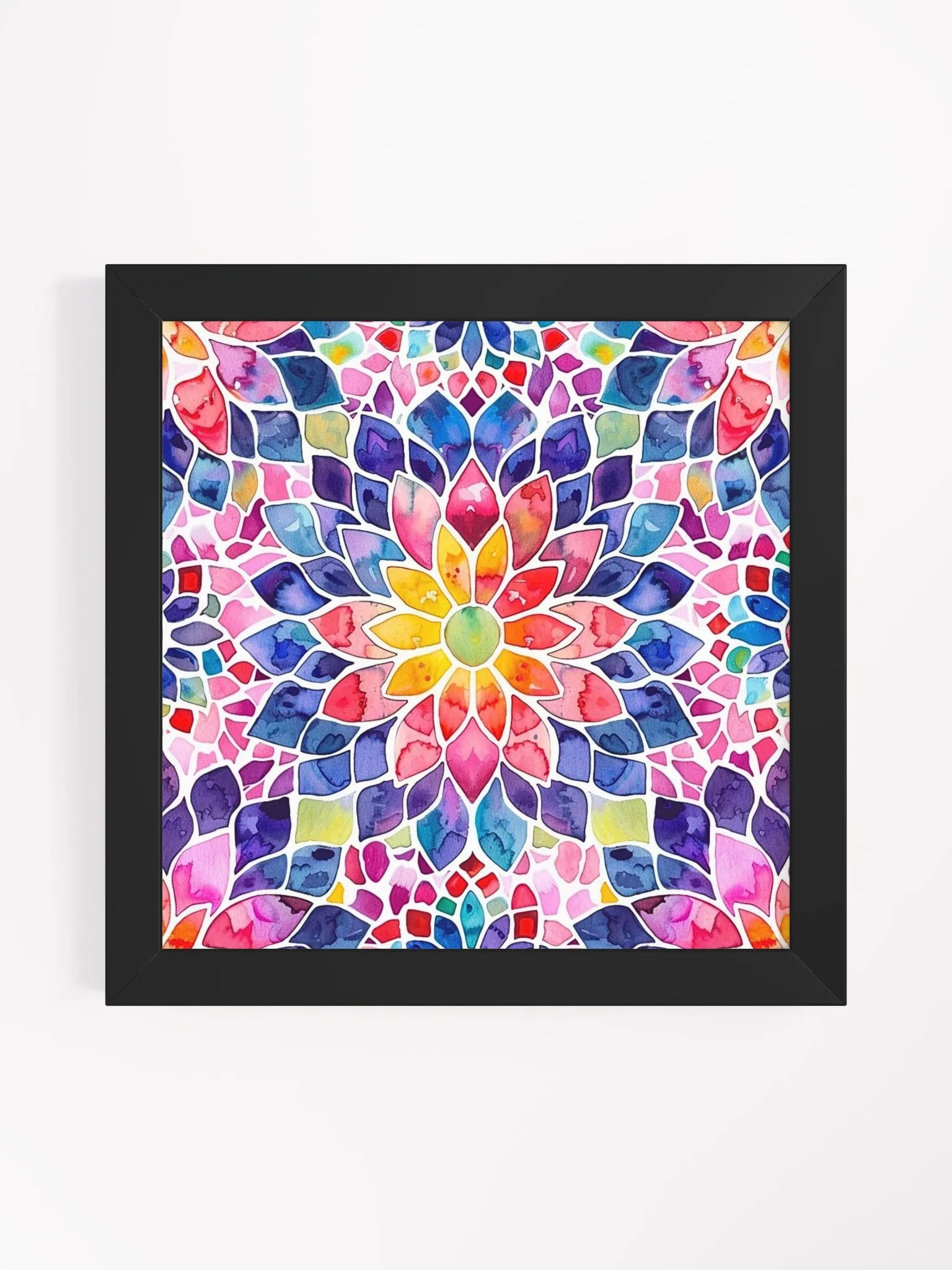 Colorful Mosaic Pattern Wall Art product image (1)