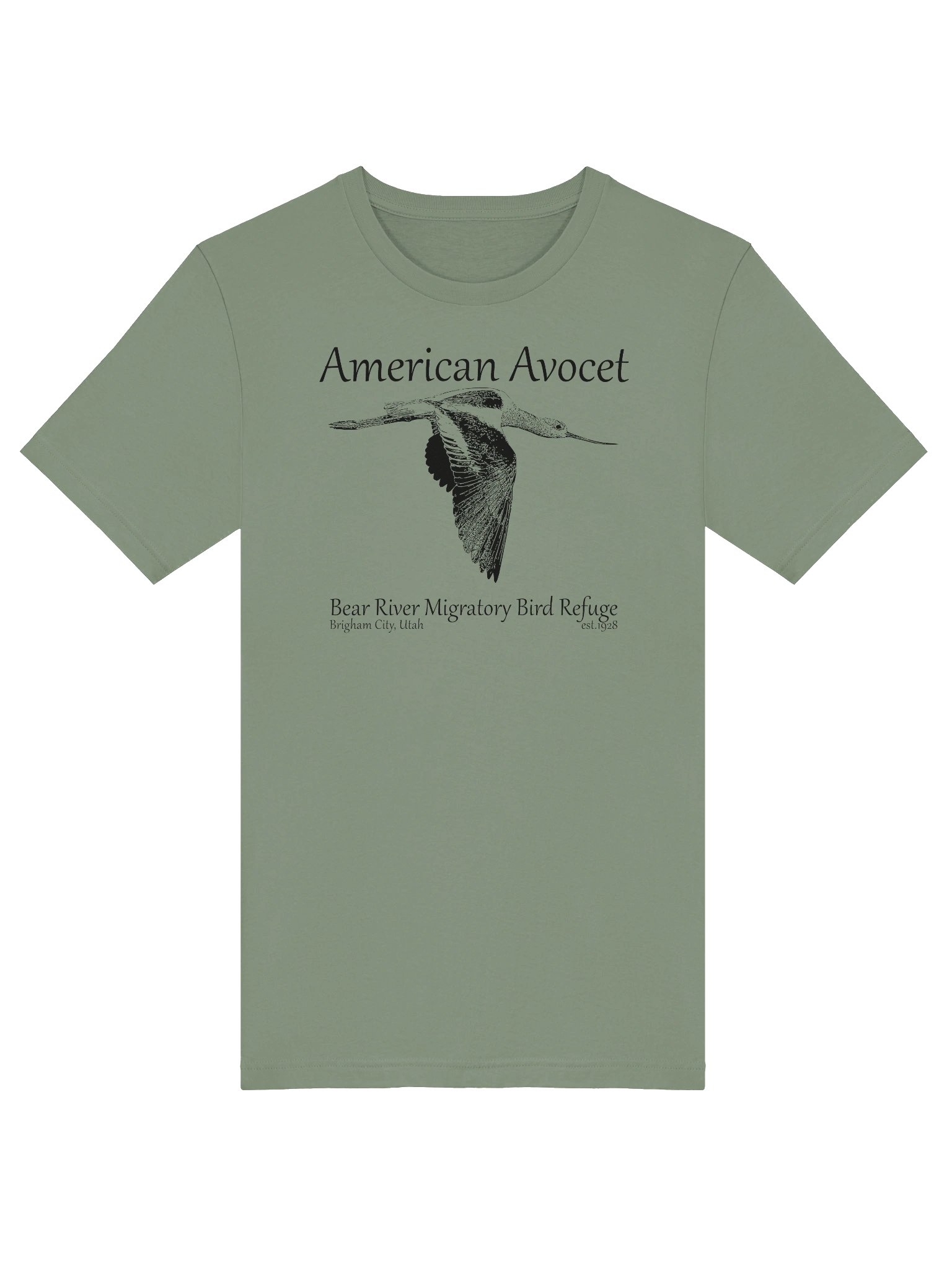 Bear River Migratory Bird Refuge American Avocet T-shirt product image (5)