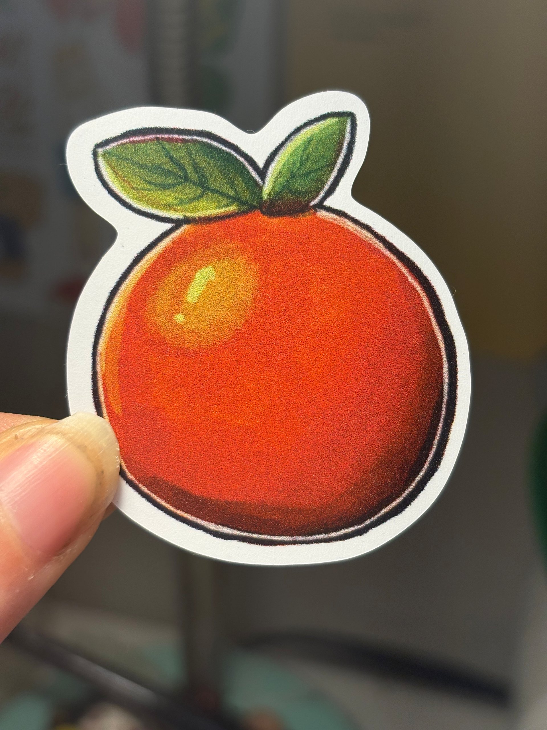 Fruit Series Sticker #2 - Orange product image (1)