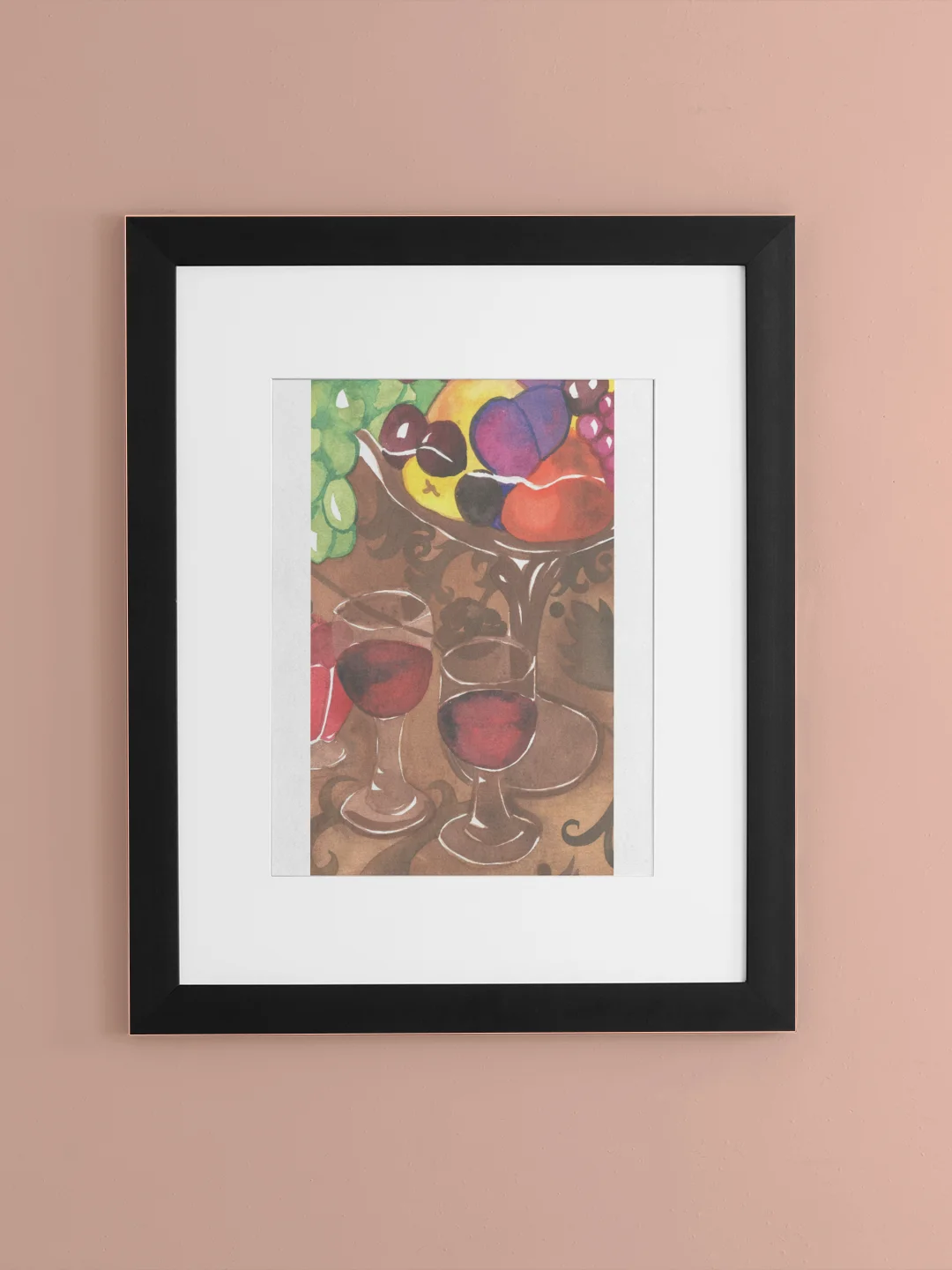 Wine And Fruits Art Print product image (10)