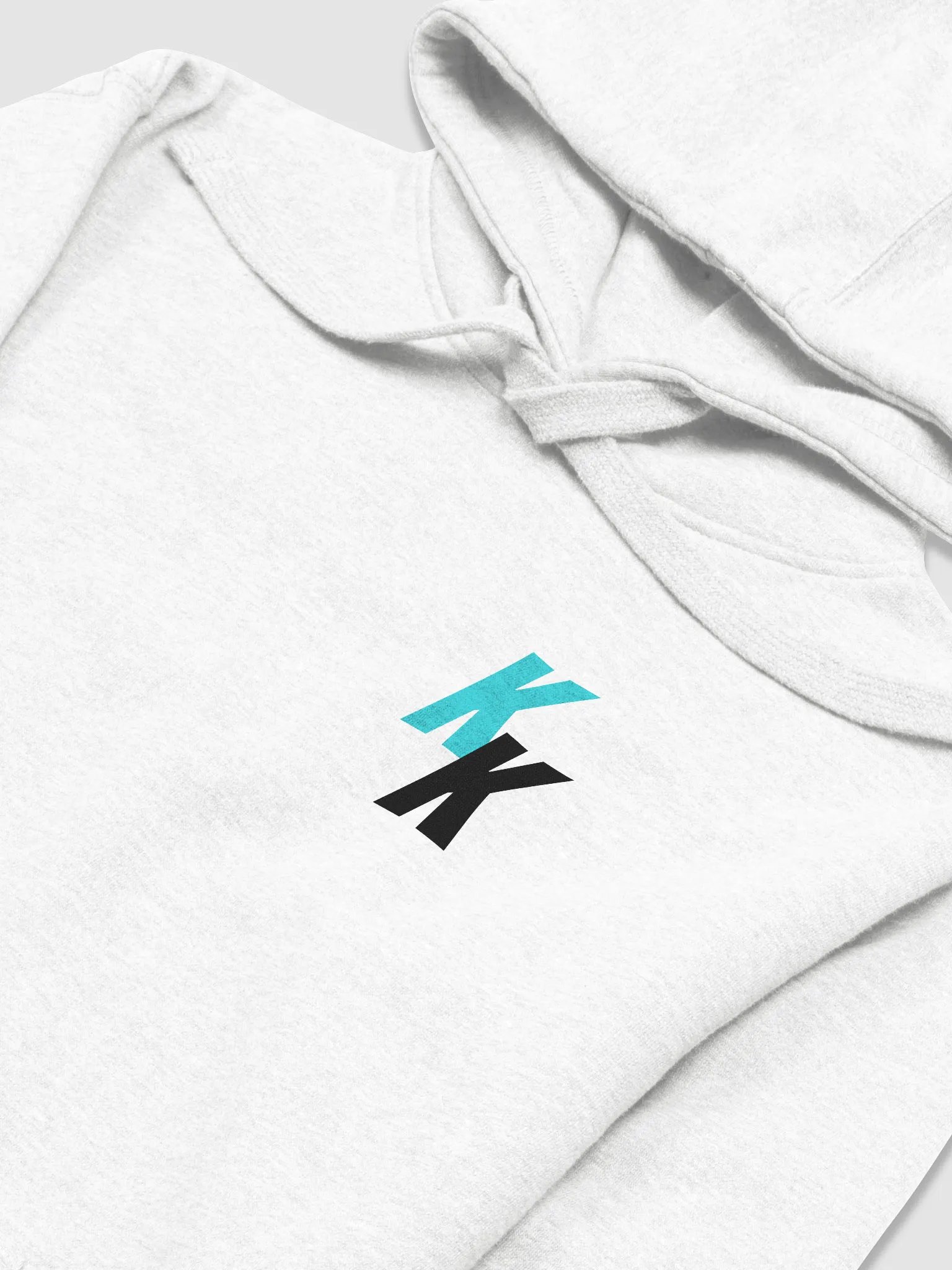 Kevin Kreates Cross-Word Hoodie (Balck On White) product image (3)