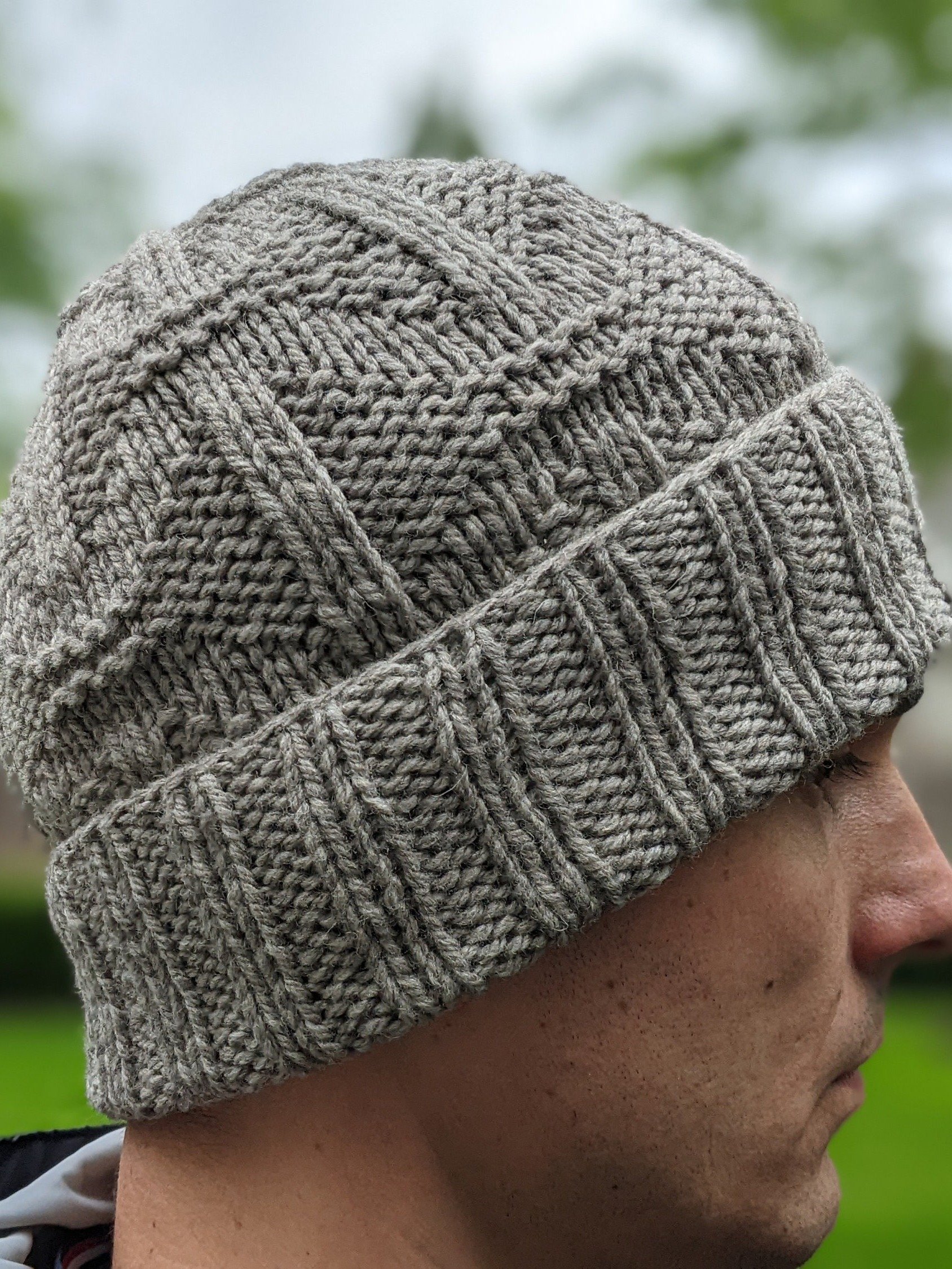 Vintage Hat Knitting Pattern for Men product image (3)