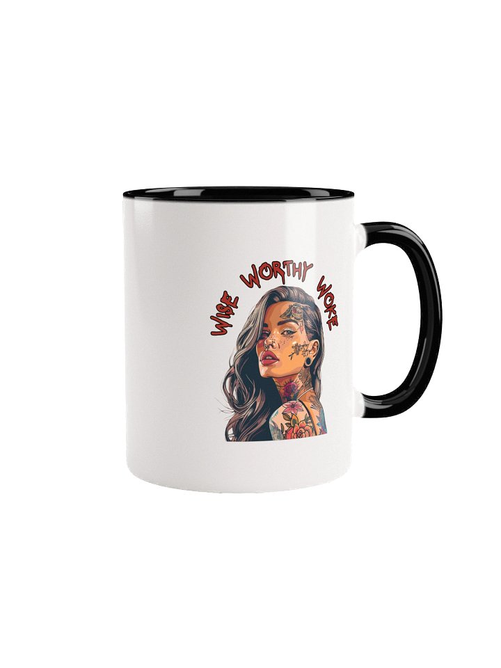 Wise Worthy Woke Ceramic Mug product image (6)