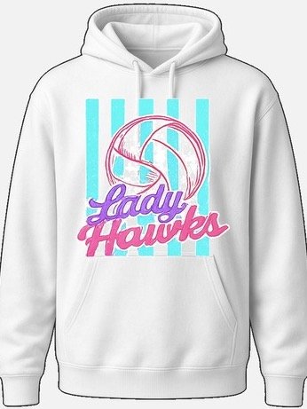 Neon Soccer Hawks Hoodie product image (1)