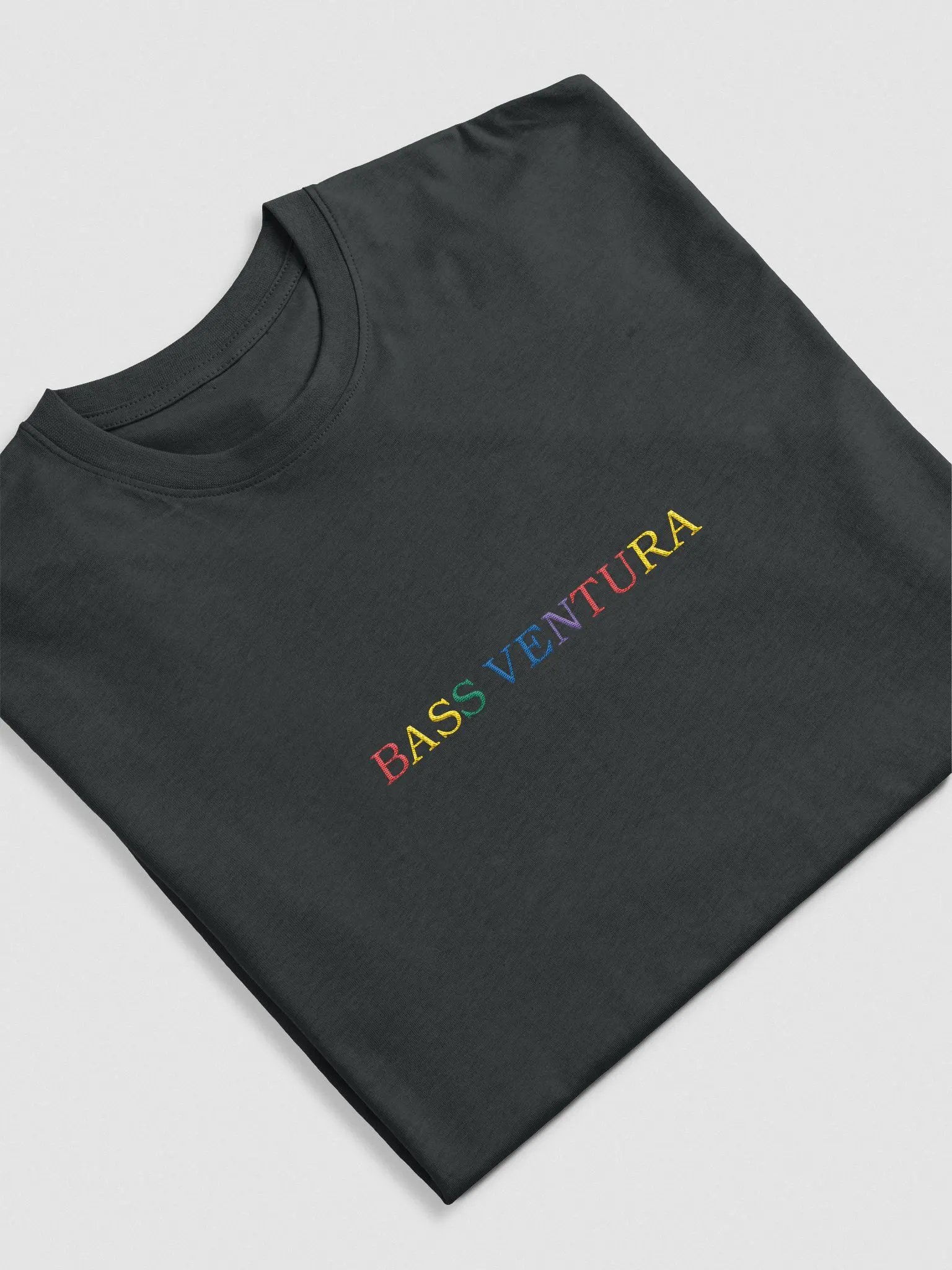 Bass Ventura Rainbow Spellout Tee product image (1)