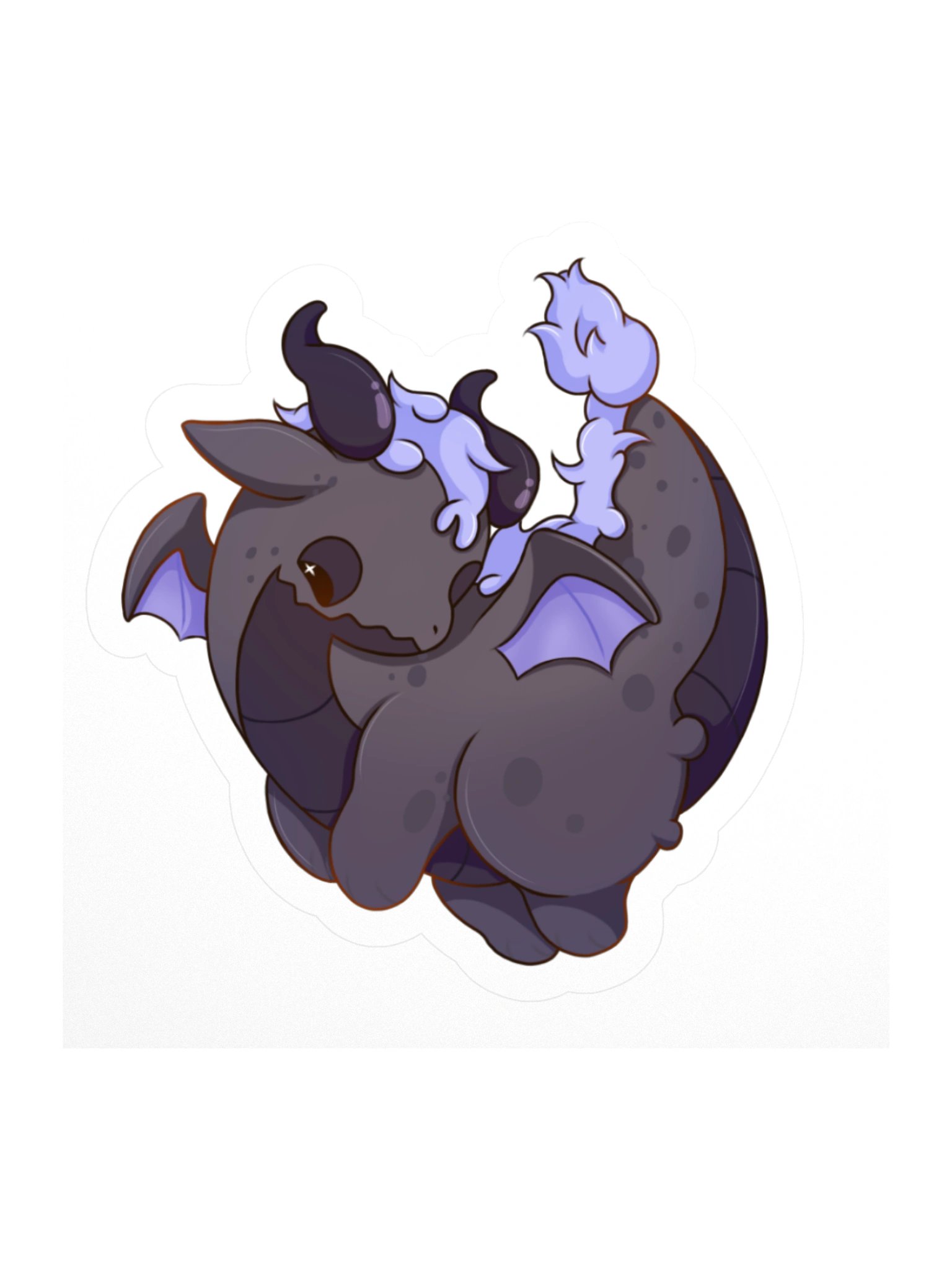 Jeff the Dragon Sticker product image (3)