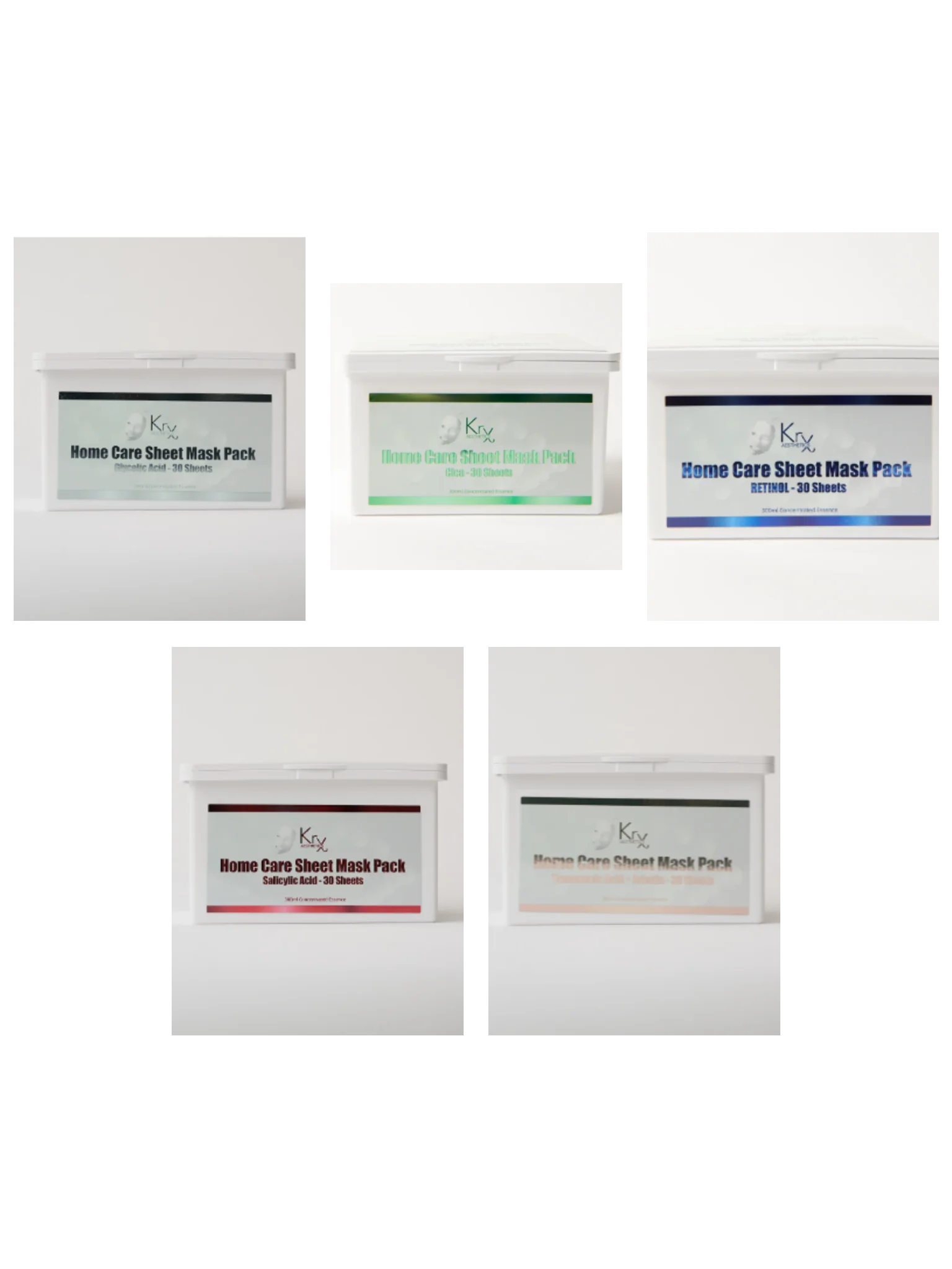 KrX Sheet Mask Bundle product image (1)
