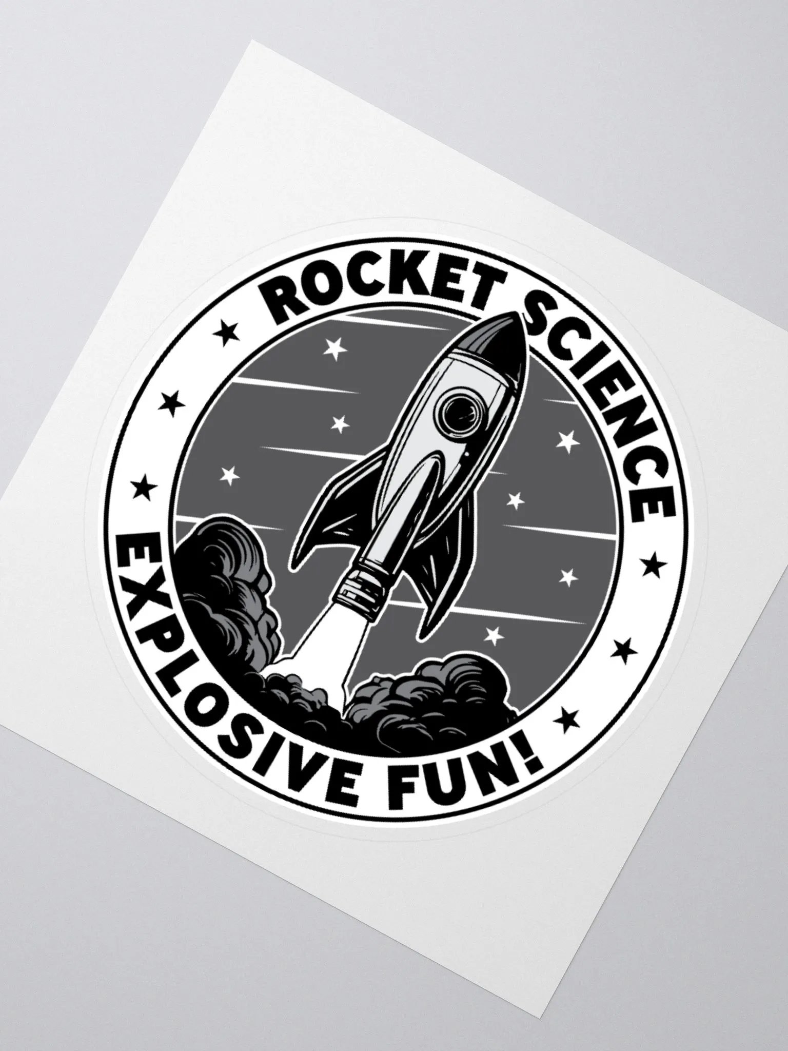 Rocket Science: Explosive Fun Sticker for Science Lovers product image (4)