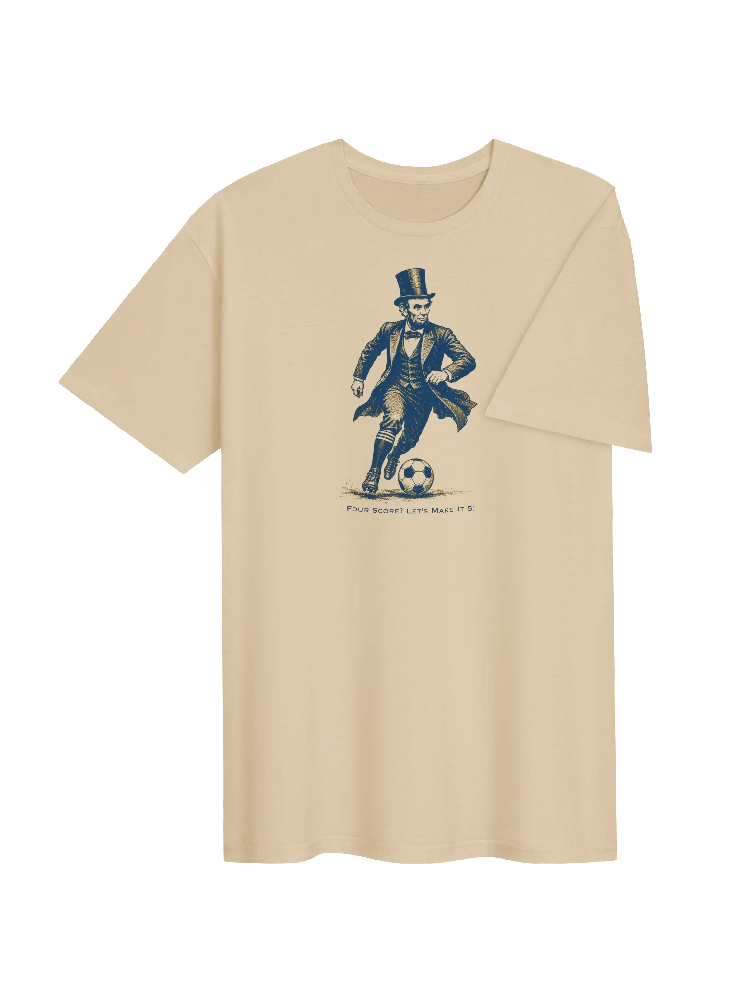 Four Score? Let’s Make It 5! Soccer Tee product image (4)