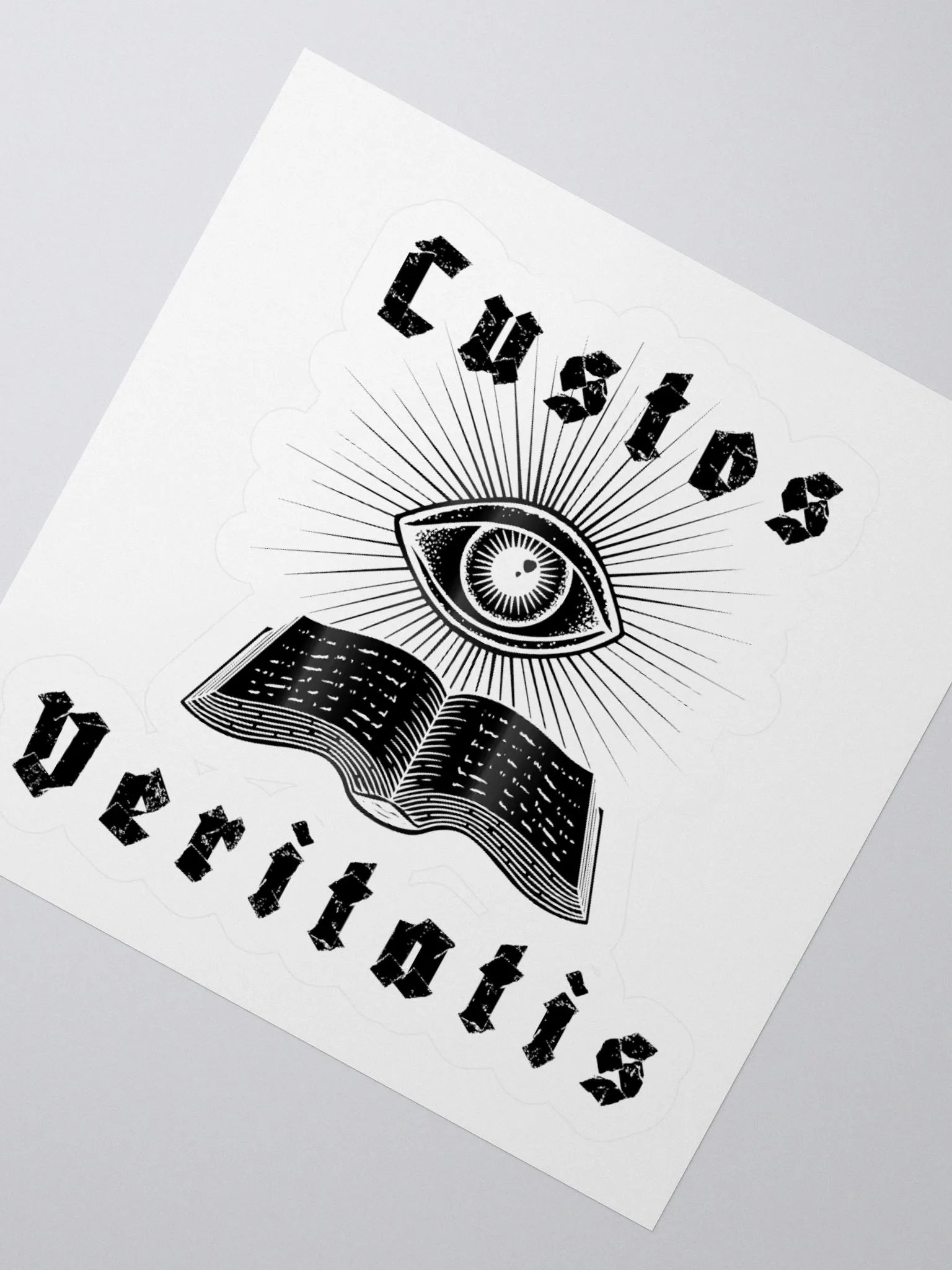 Custos Veritatis Black Eye Sticker product image (6)