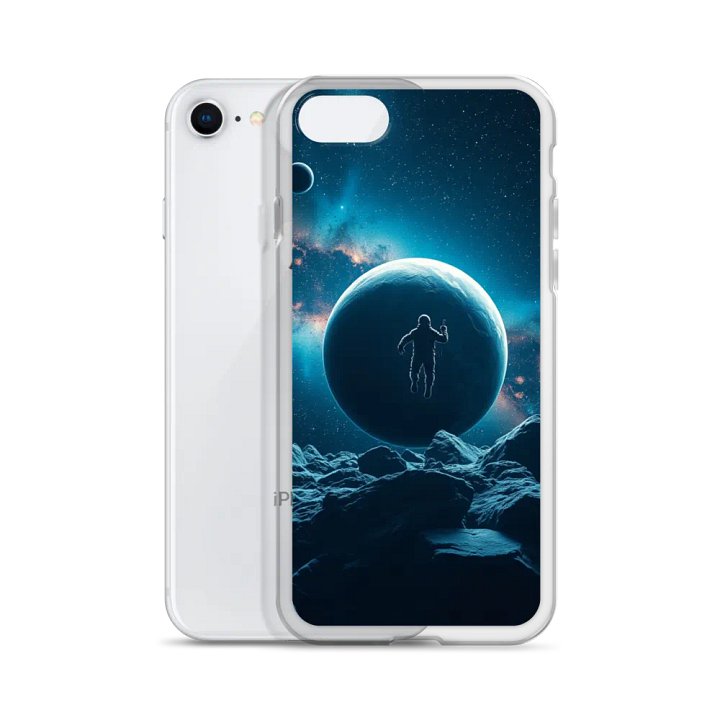 Cosmic Explorer iPhone® Clear Case product image (51)