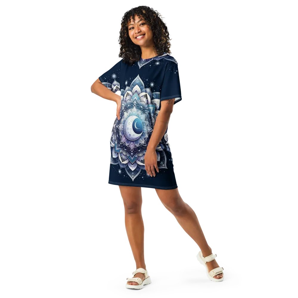 All-Over Print T-Shirt Dress product image (7)
