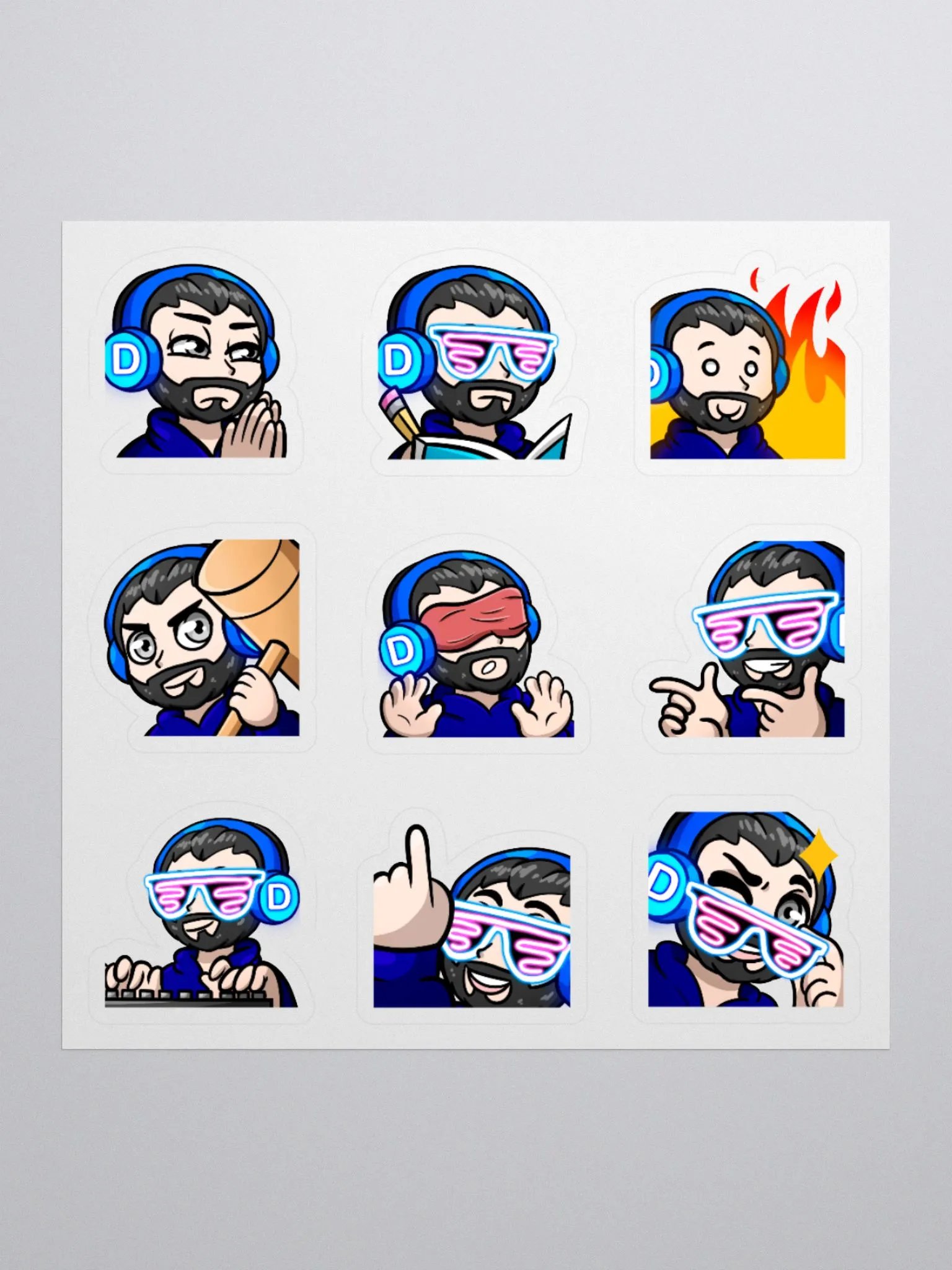 Dennis does Stickers product image (1)