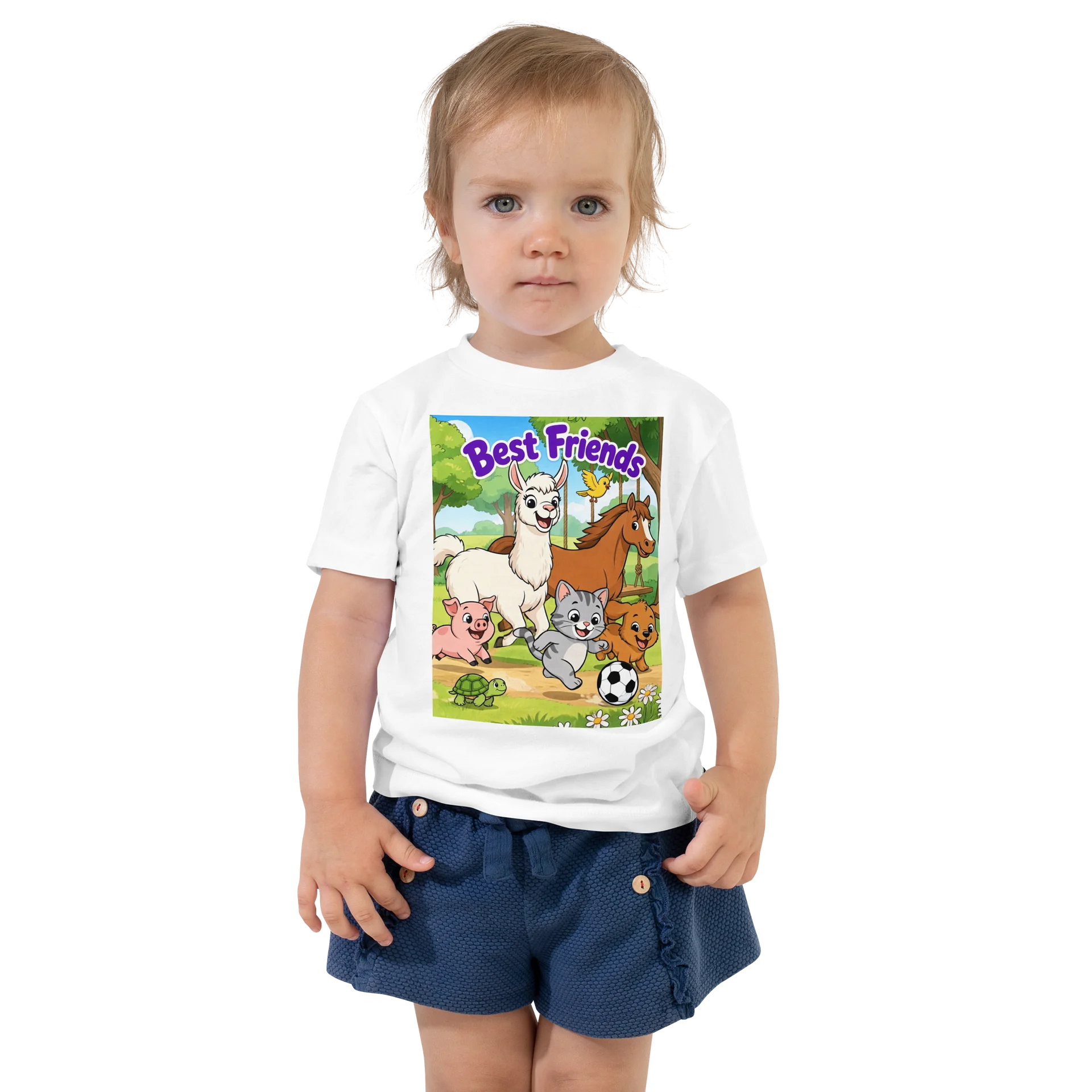 Best Friends Farm Animal Toddler Tee product image (1)