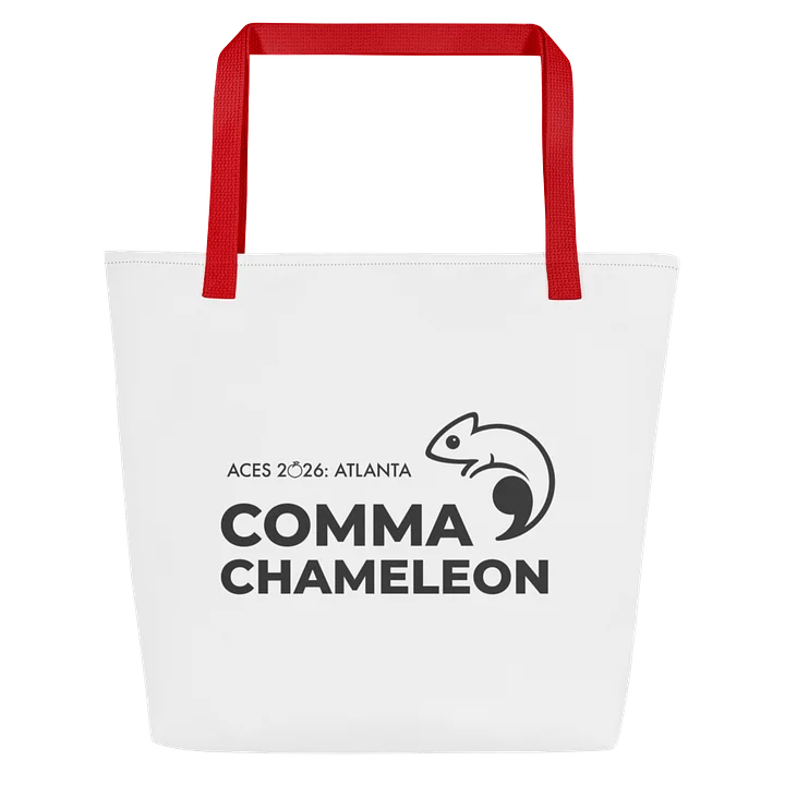 Comma chameleon tote bag - limited edition product image (1)