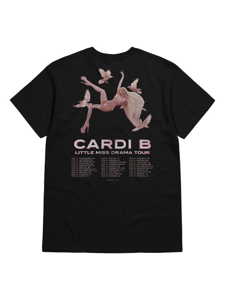 Cardi B Little Miss Drama Tour Tshirt product image (2)