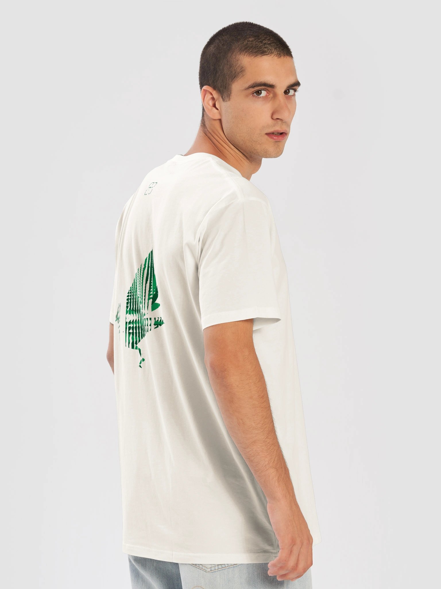 RAVEN GREEN IMAGE ABSTRACT T-Shirt - Light product image (8)