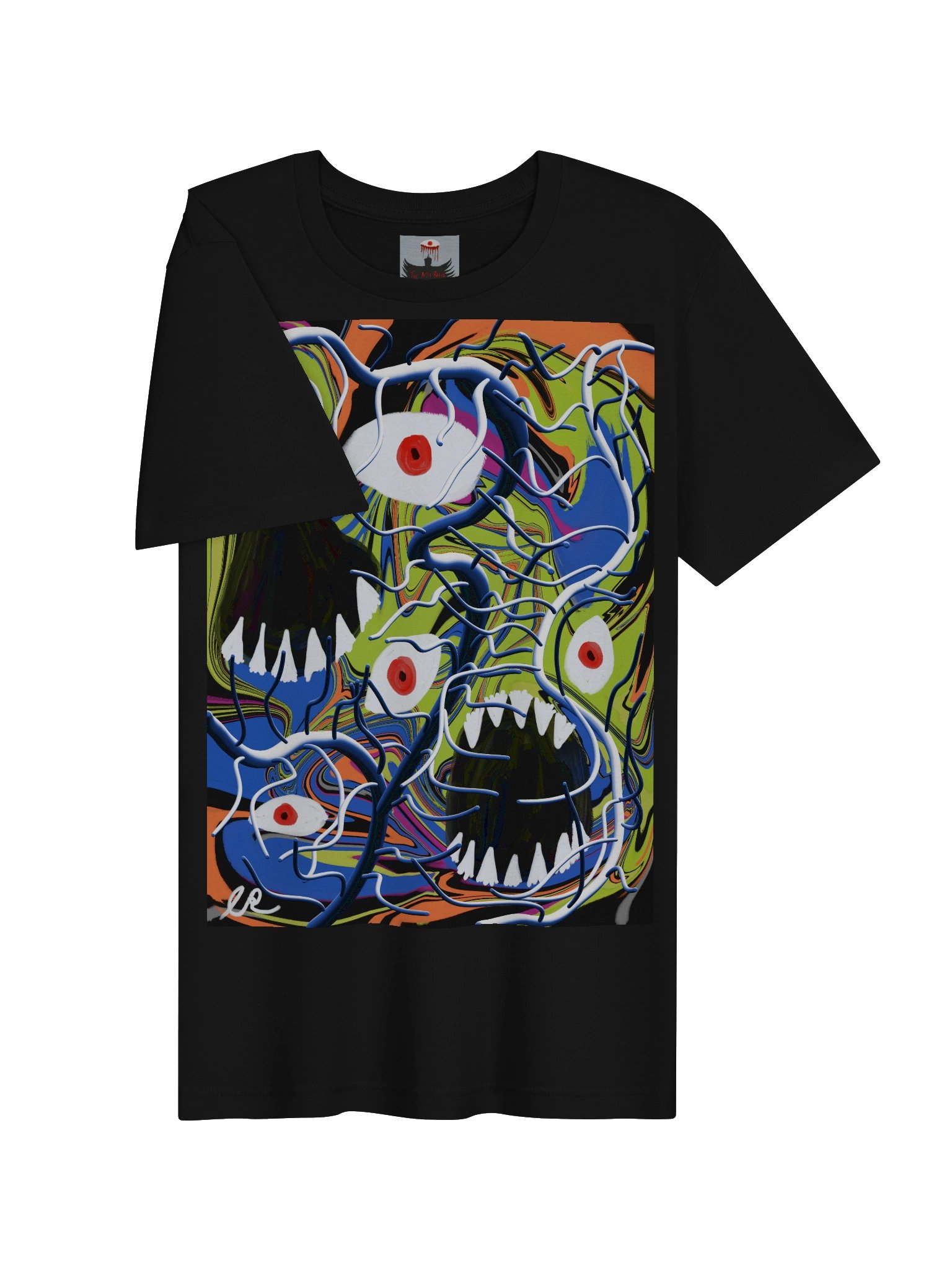 Psychedelic Monster Chaos Tee product image (3)