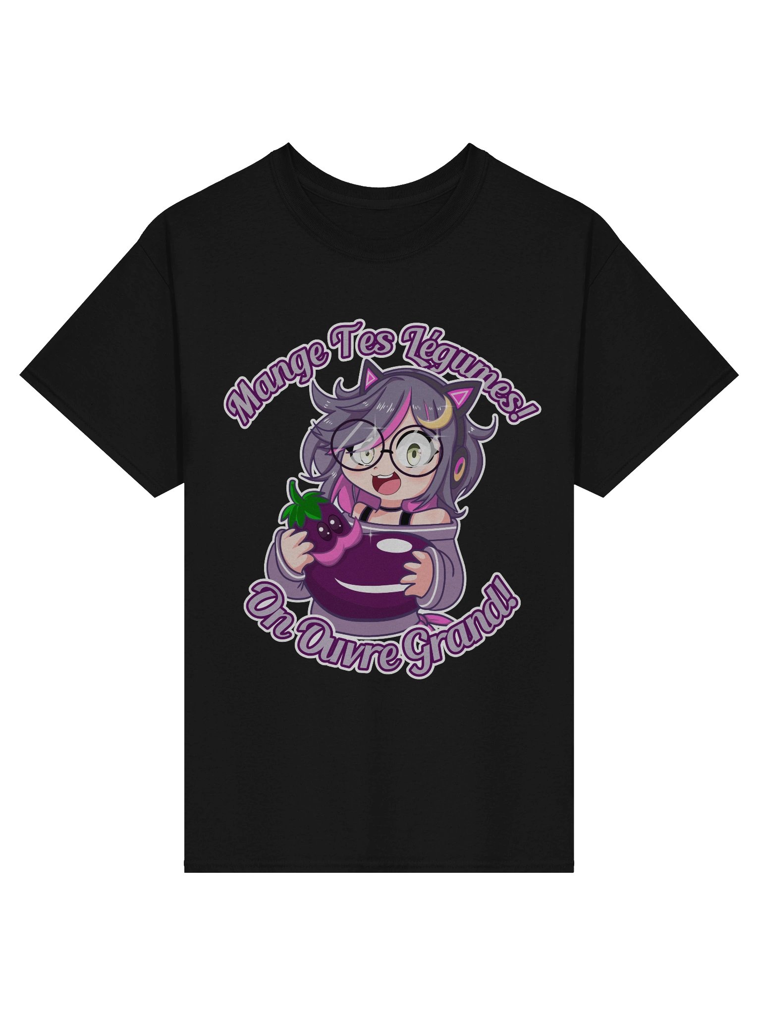Tshirt Aubergine product image (1)