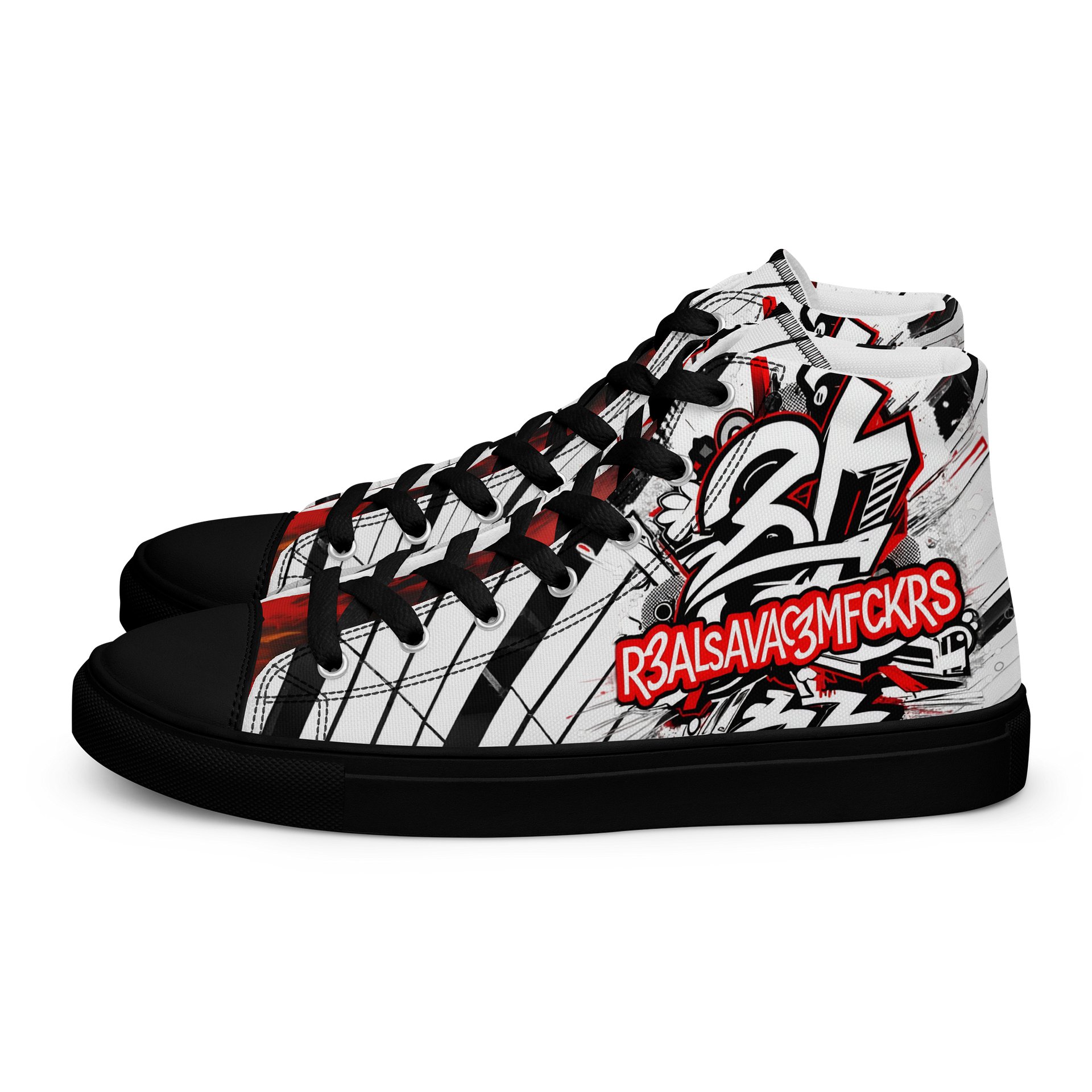 R3ALSAVAGEMFCKRS Men's High Tops product image (1)