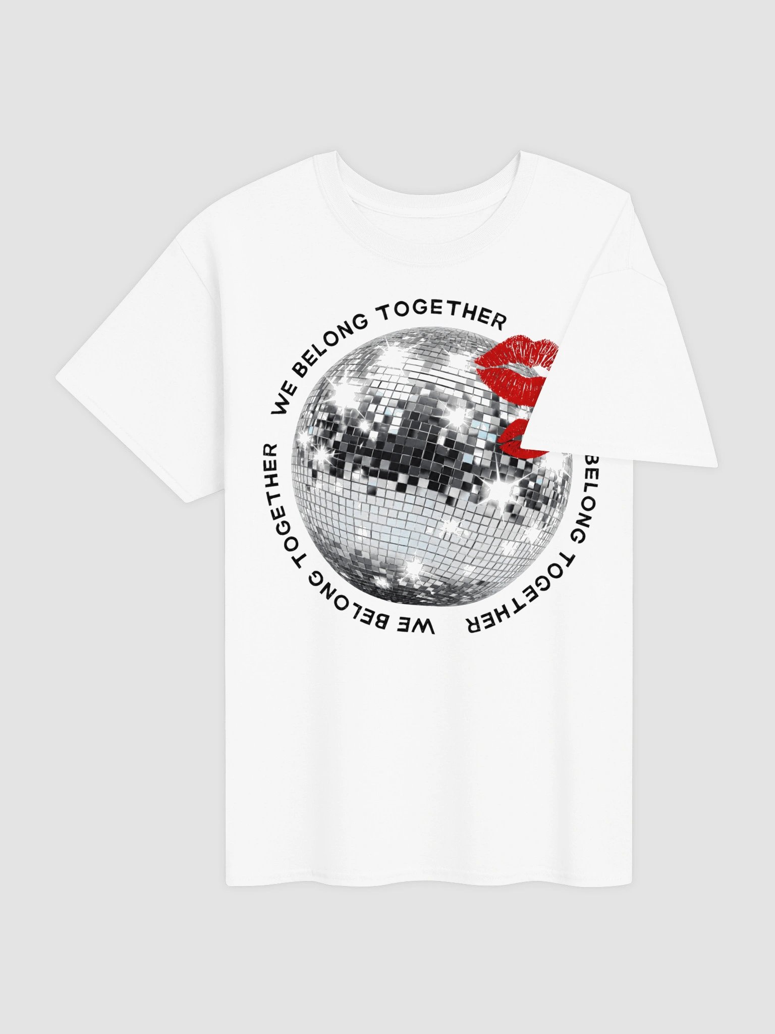 Harry Styles We Belong Together Disco Ball Shirt | Red Kiss Fan Tee product image (3)