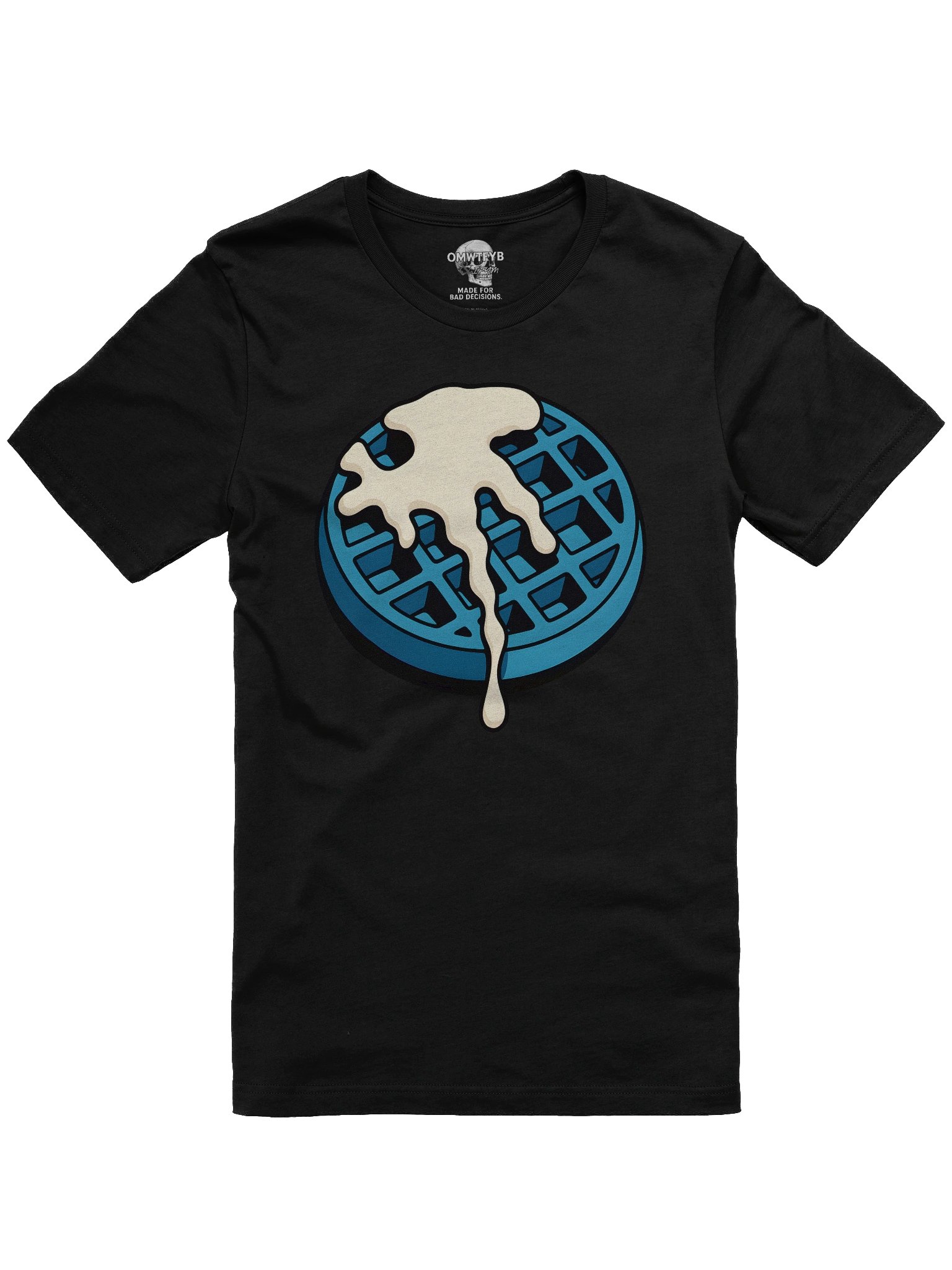 BLUE WAFFLE TEE product image (1)