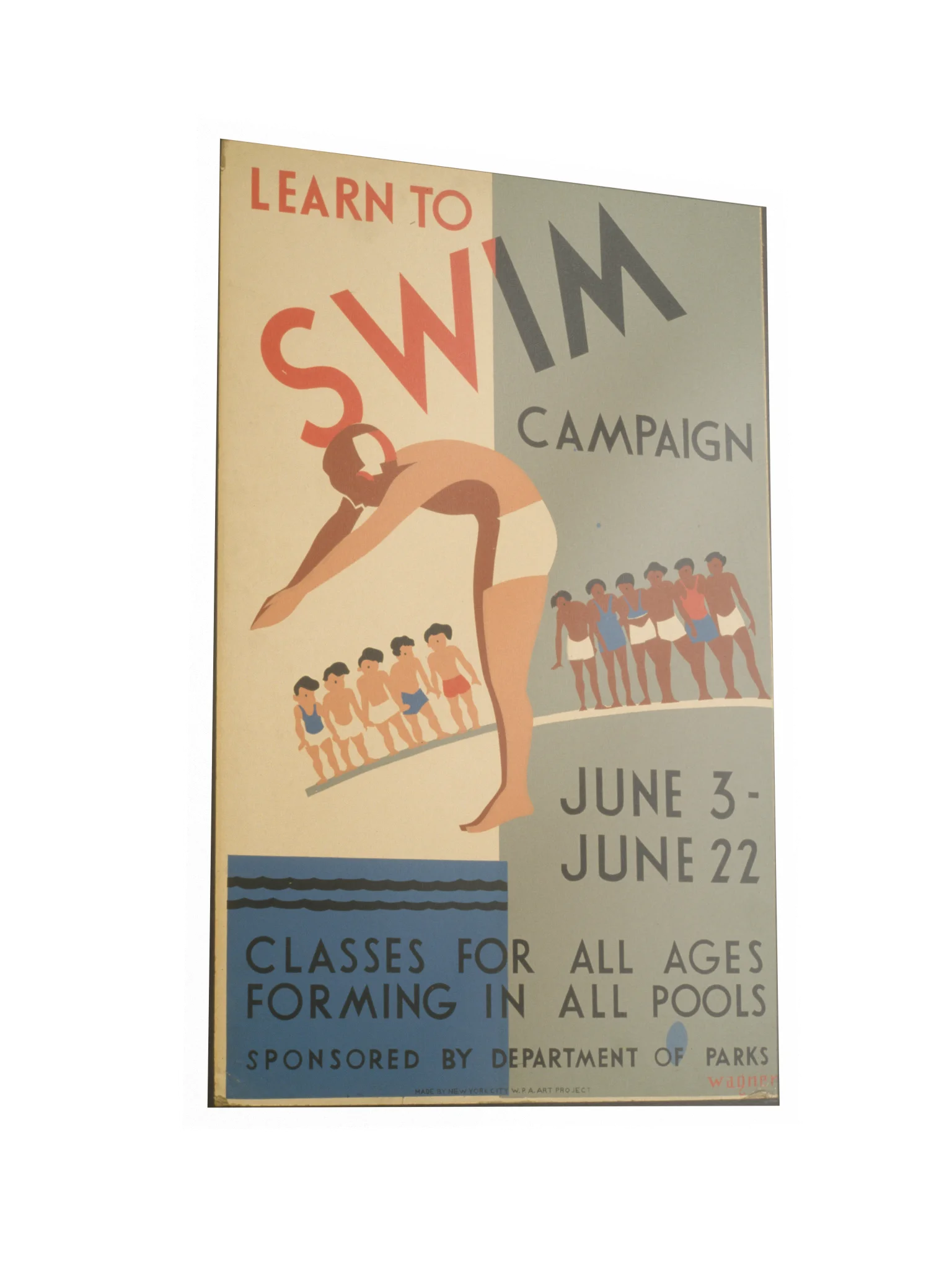 Learn to Swim Poster product image (2)