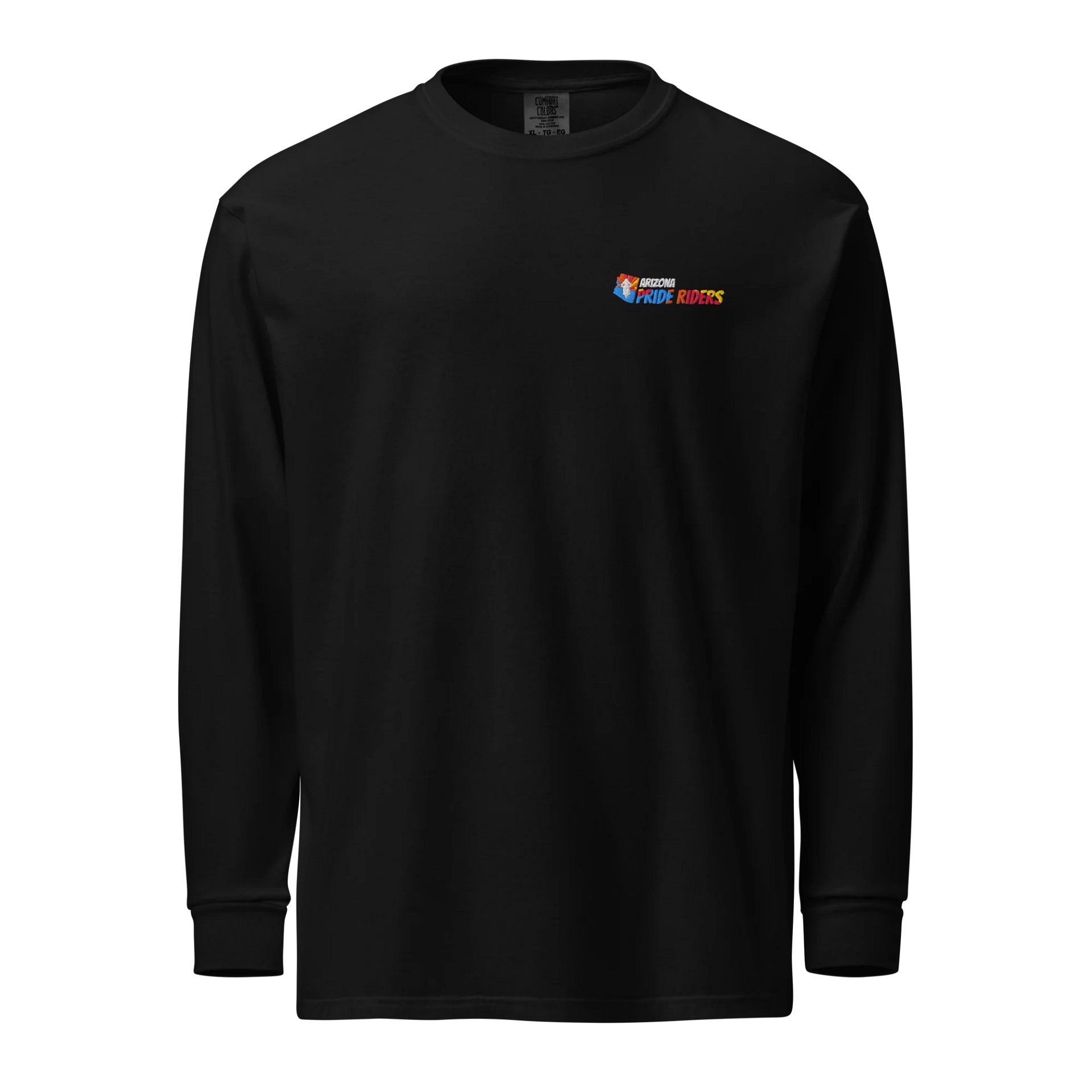 Long Sleeve Embroidered Cotton Tee product image (1)
