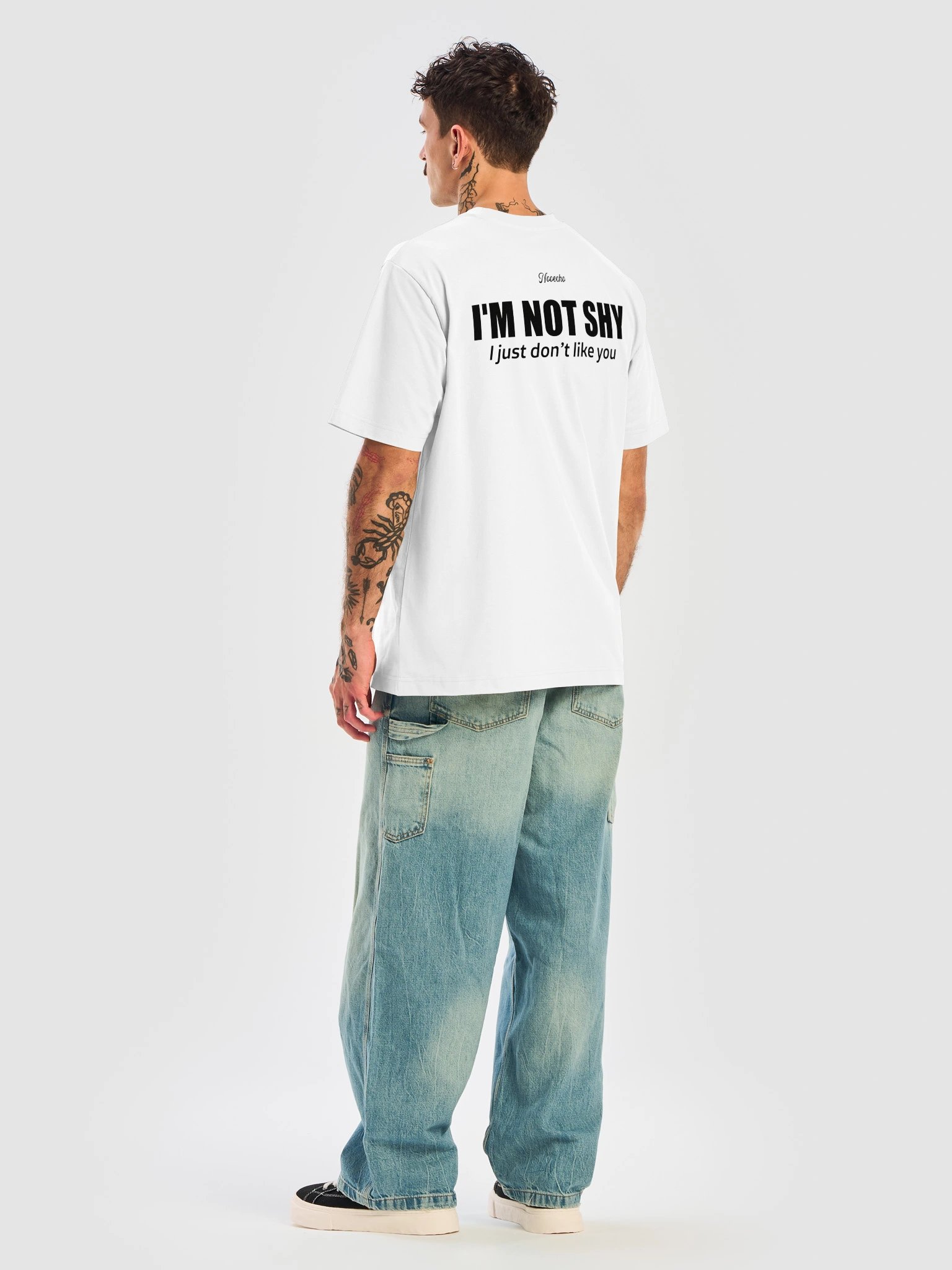 I'm Not Shy, I Just Don't Like You – Funny Graphic T-Shirt product image (3)