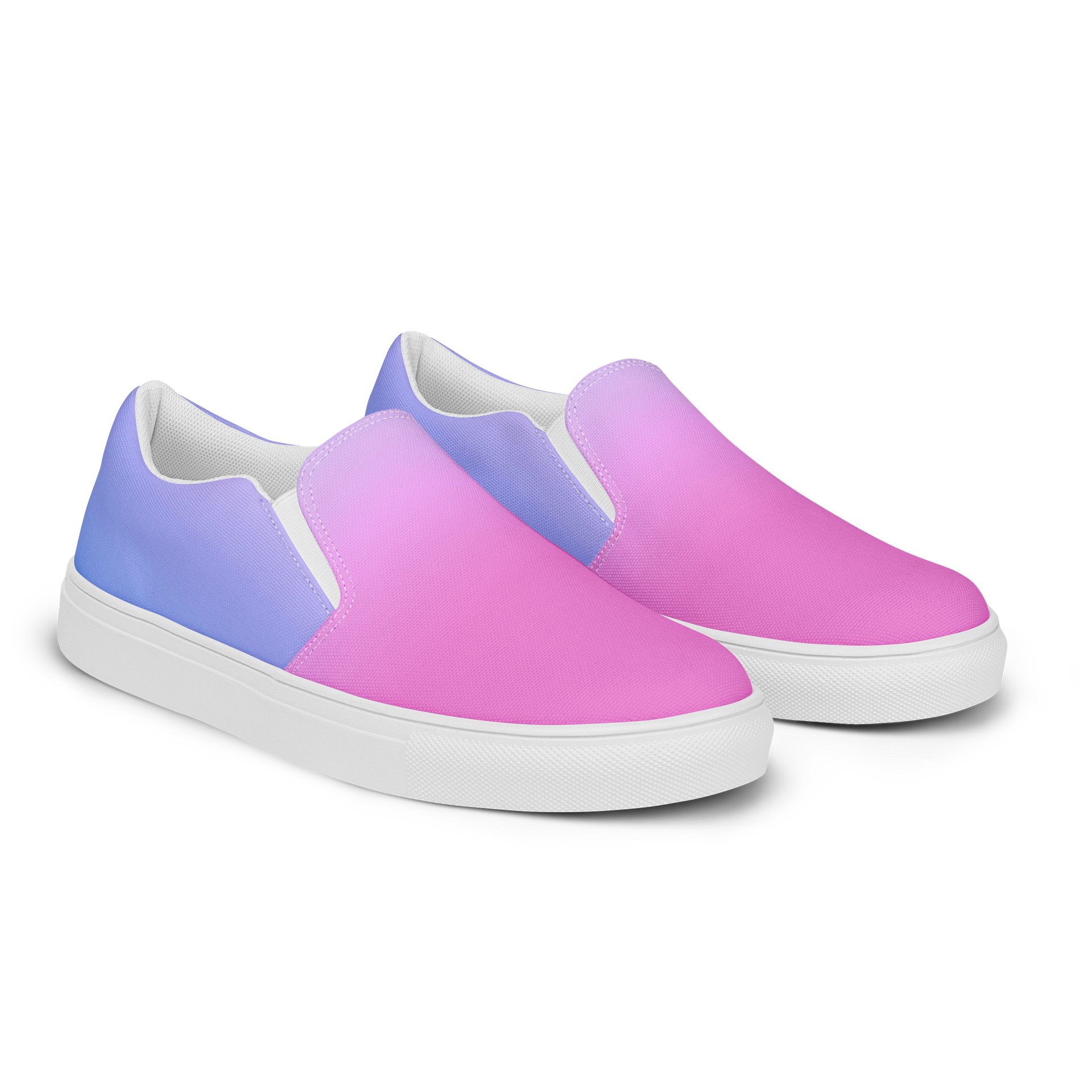 Pink to Blue Slip-On Canvas Shoes product image (2)