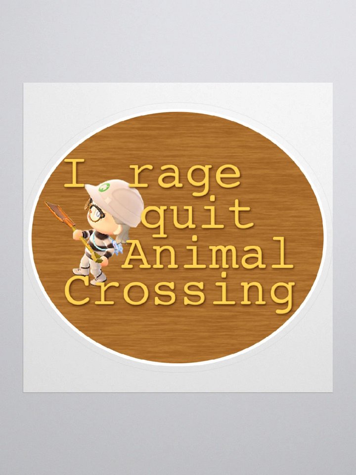 Terraforming Rage Quit Sticker product image (1)