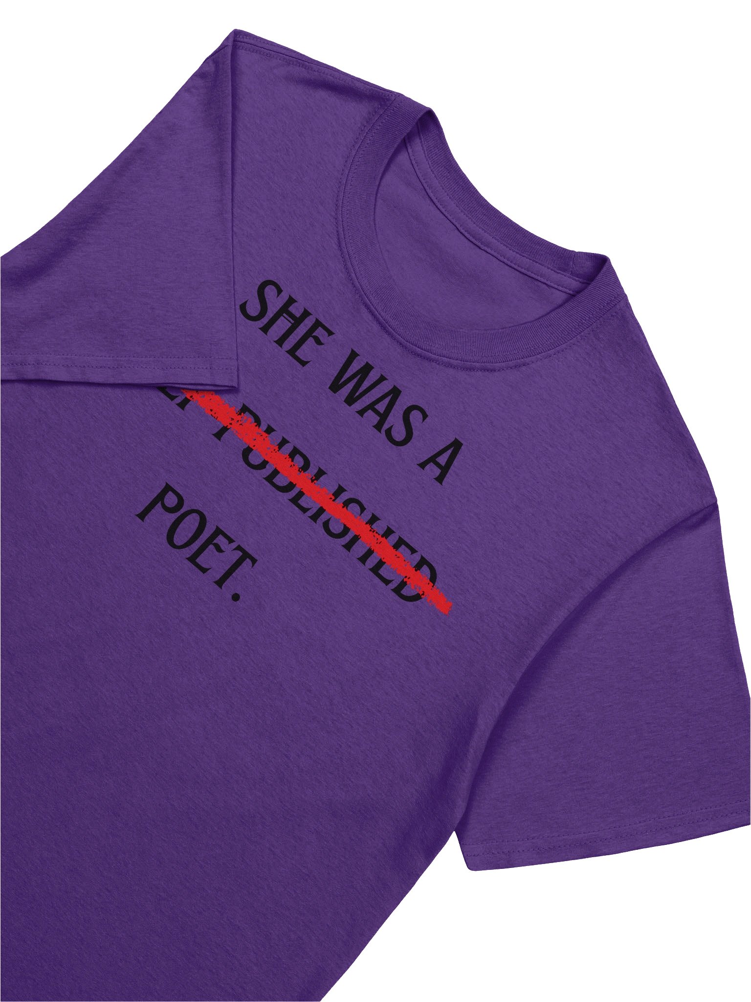 Self-Published Poet t-shirt product image (63)