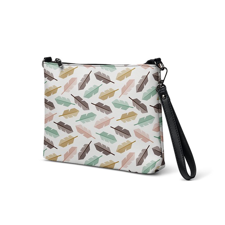 Mid-Century Modern Feathers Crossbody Bag product image (2)