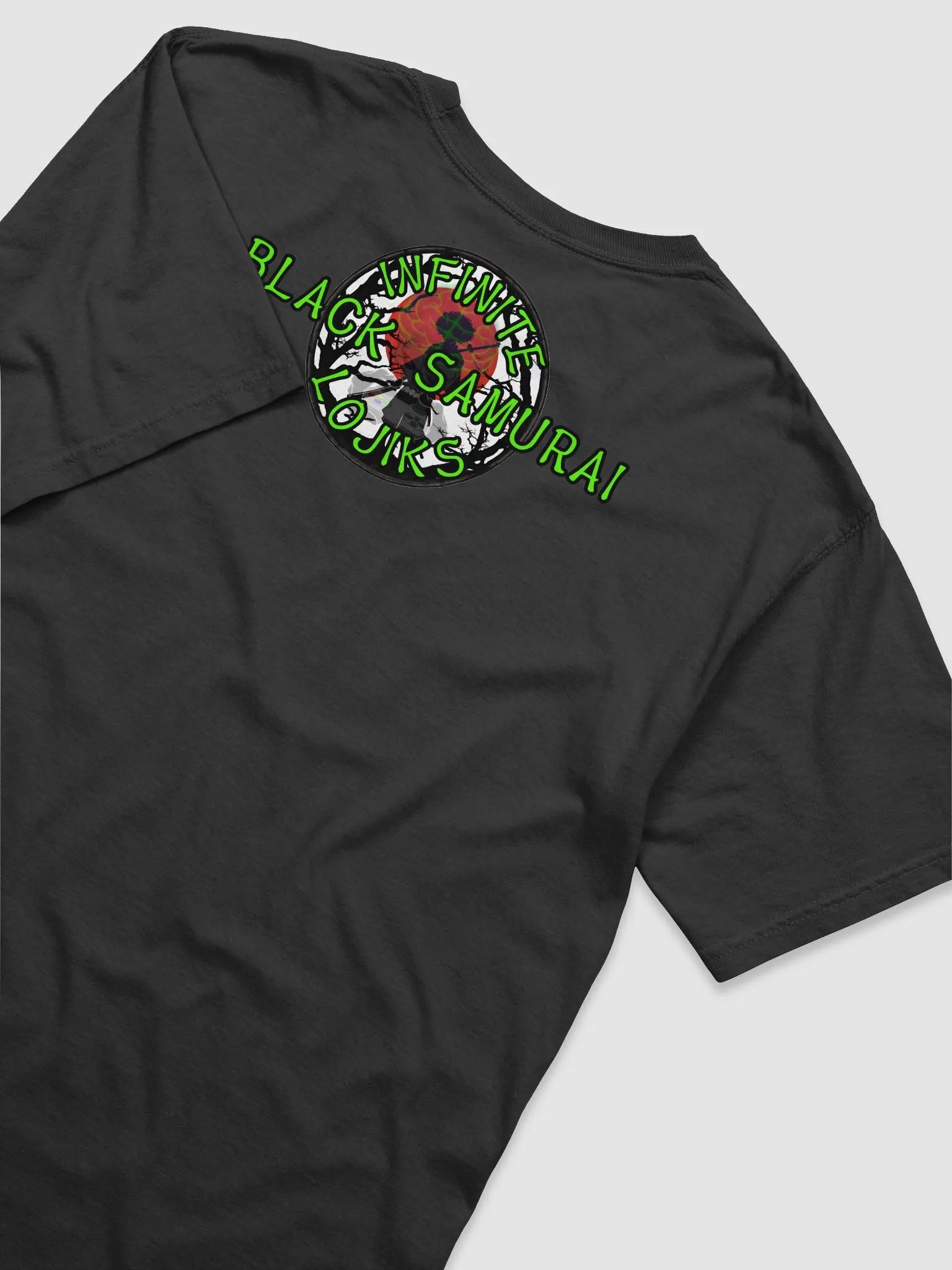 Black Samurai Tee Green product image (12)