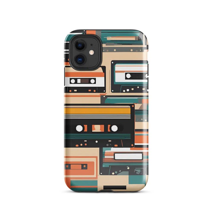 Retro Cassette Tape iPhone Case - Trendy, High-End Vintage Aesthetic Cover product image (24)