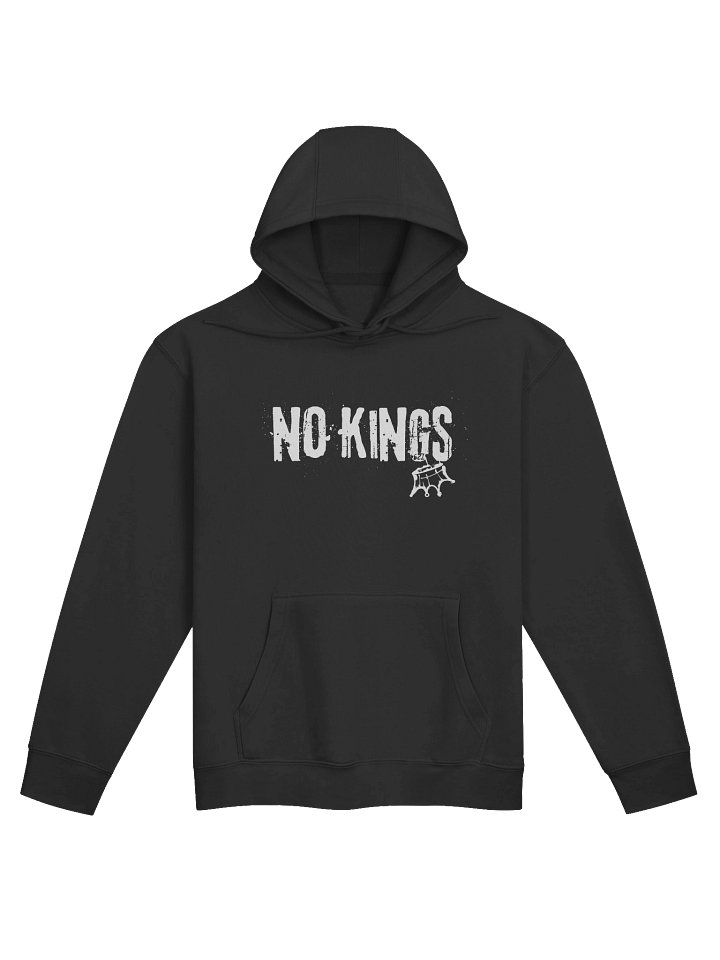 No Kings In Distress Hoodie - Being Liberal product image (2)