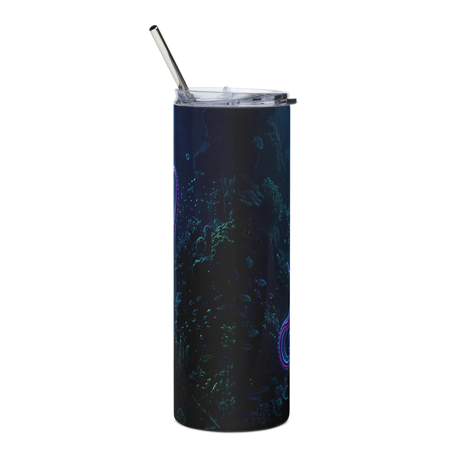Neon Octopus Stainless Steel Tumbler product image (3)