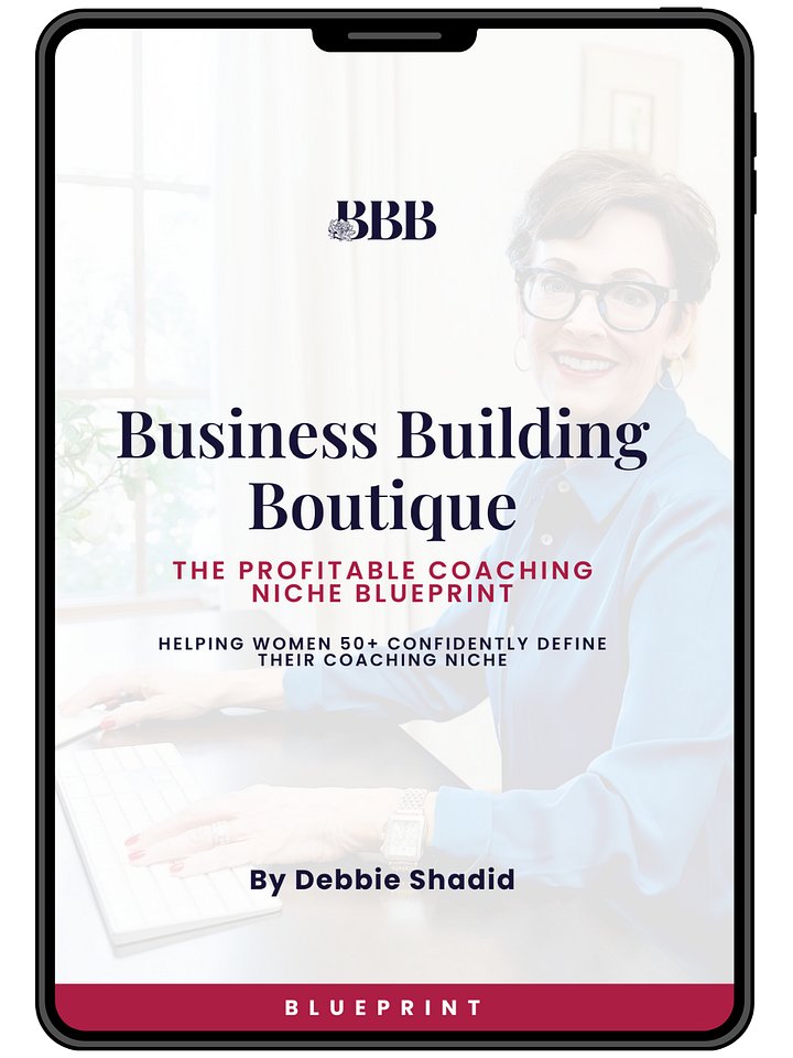 The Profitable Coaching Niche Blueprint: Define Your Coaching Niche in a Few Hours So You Can Start Attracting the Right Clients product image (1)