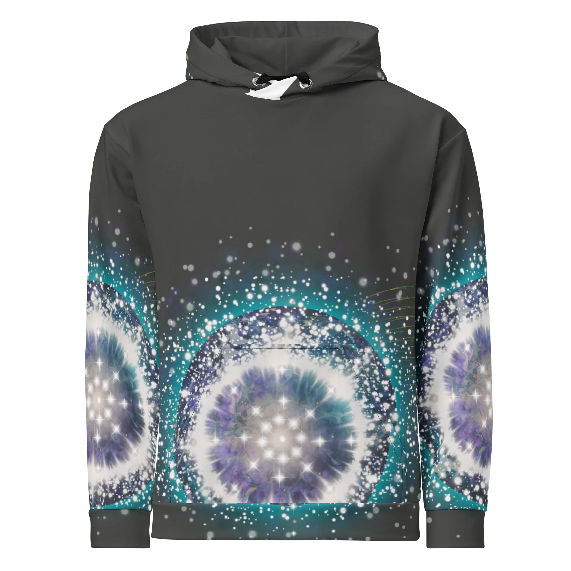Cosmic Halo Abstract Hoodie product image (1)