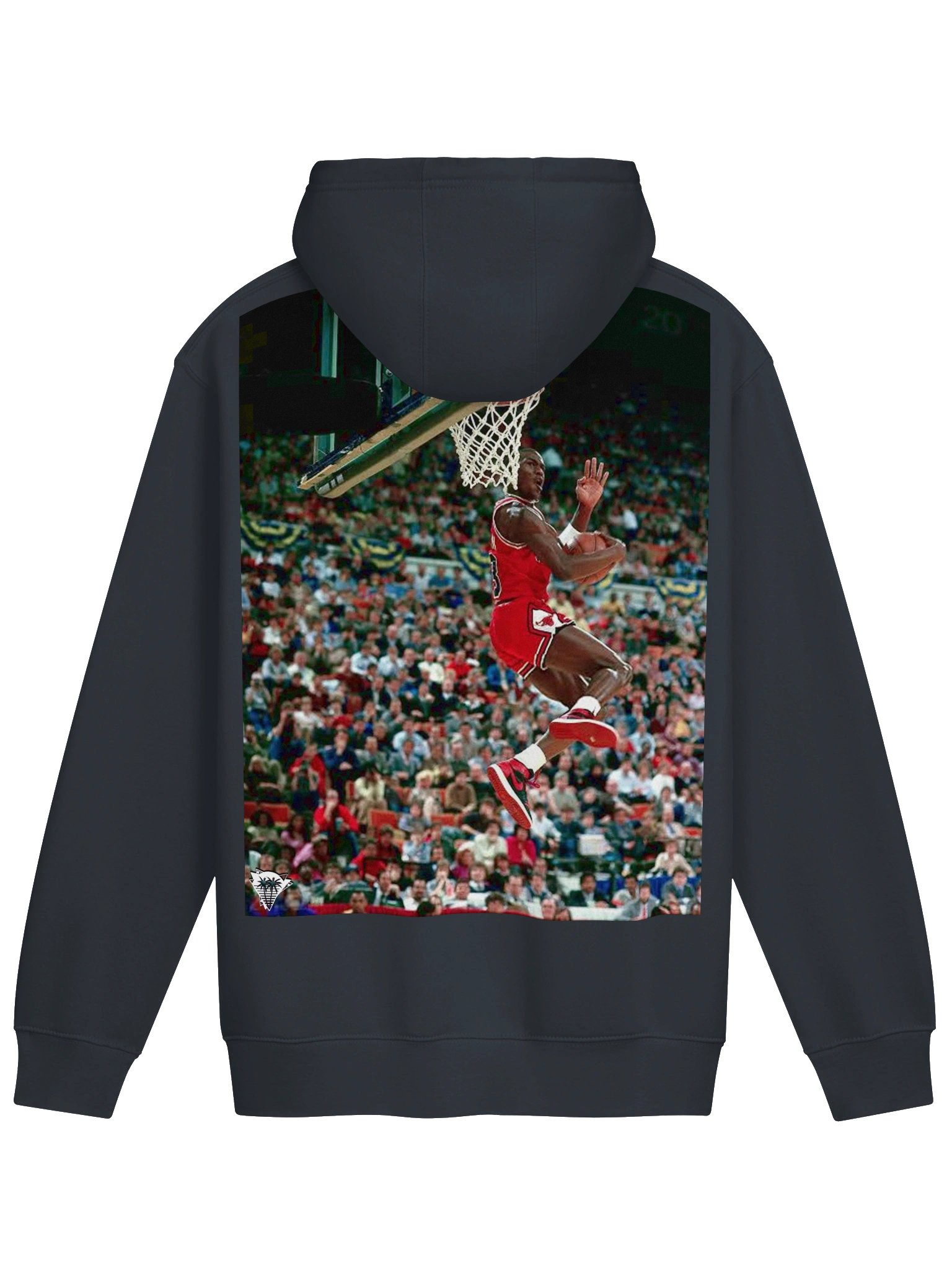 90s VINTAGE RETRO AIR JORDAN DUNK CONTEST HOODIE product image (10)