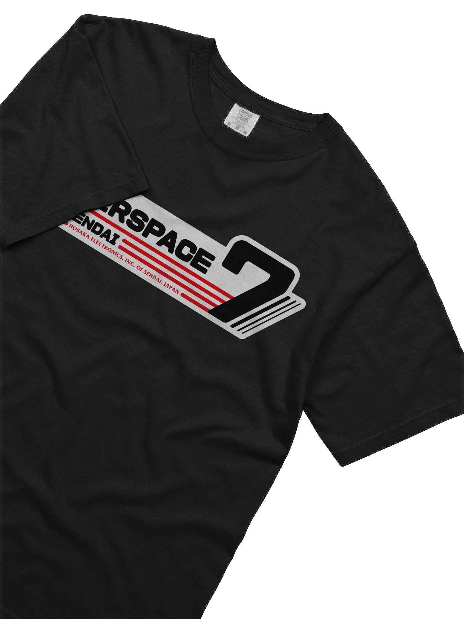 Hosaka Ono-Sendai Cyberspace 7 T-Shirt (horizontal/black) product image (34)