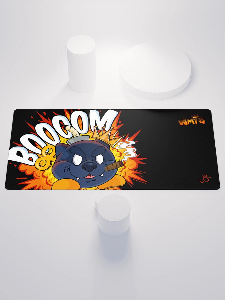 The BOOOOM Dog Desk Mat XXL || 18 x 36 product image (1)