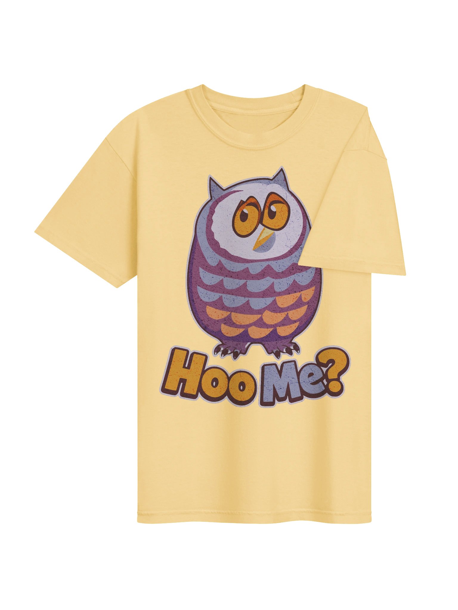 Hoo Me Owl Comfort Colors T-Shirt – Funny Cute Graphic Tee product image (26)