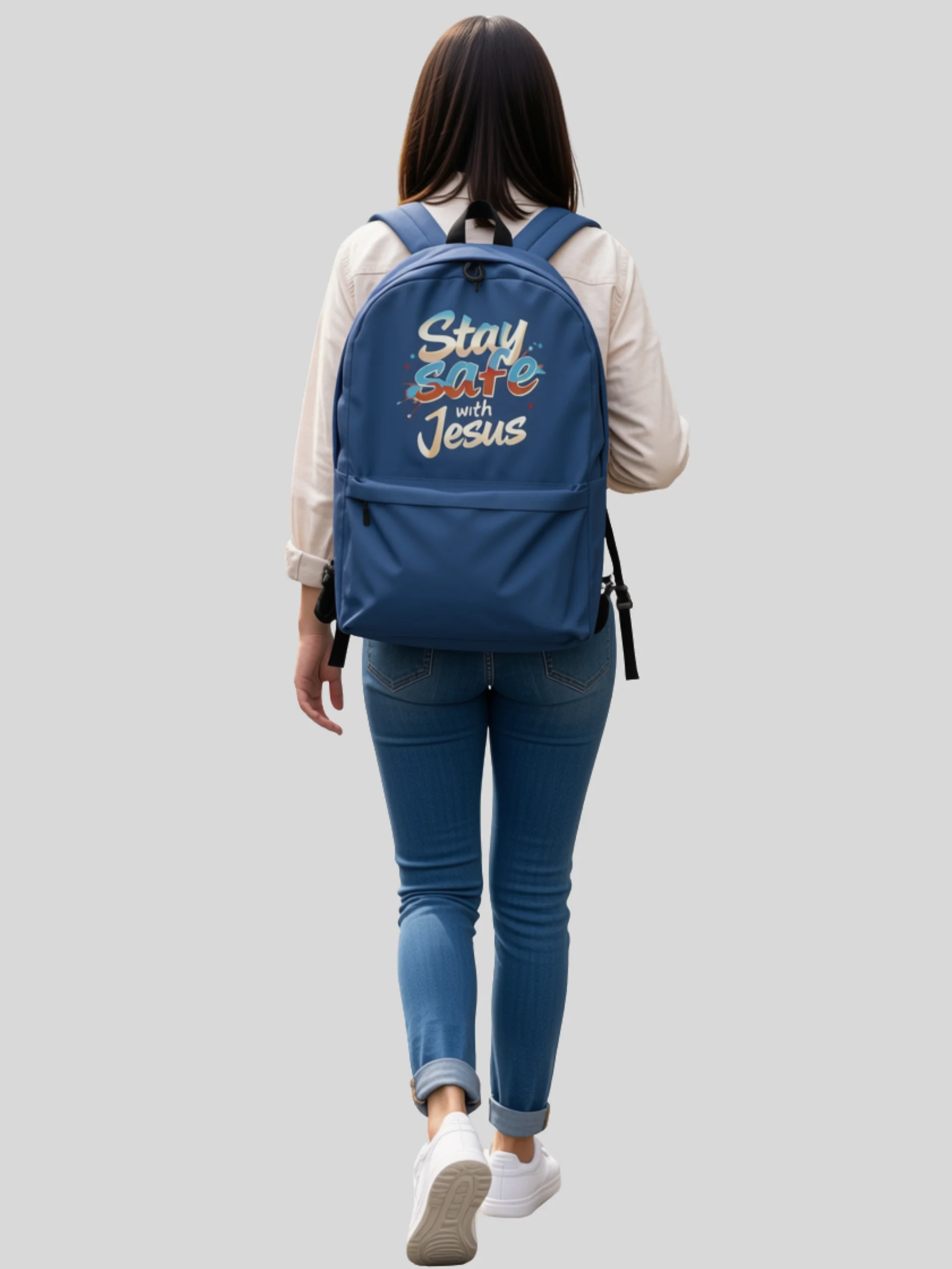 Stay Safe with Jesus Backpack product image (2)