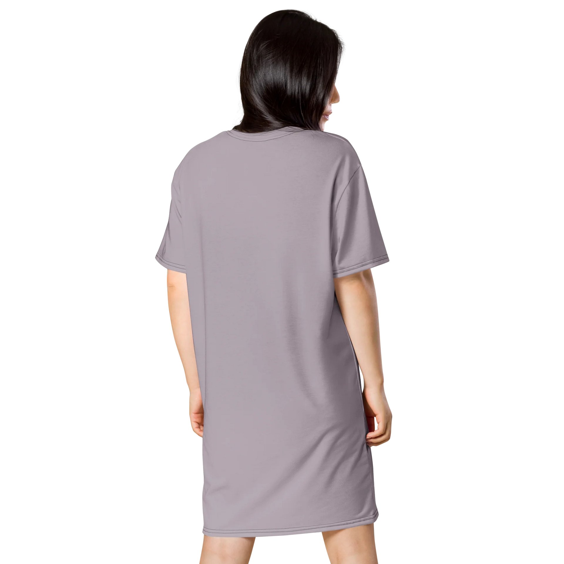 Oversized T-Shirt Dress - Graceful Lily, Sizes 2XS-6XL product image (2)