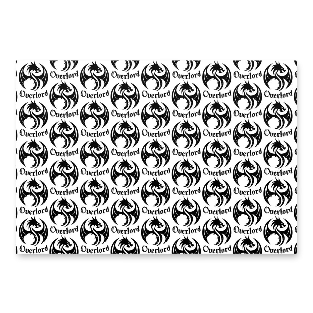 Overlord Wrapping Paper (Black) product image (2)